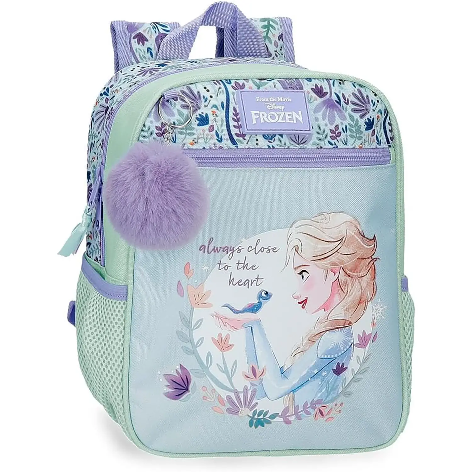 Zaino Asilo e Tempo Libero 28 Cm Heart Frozen - zainetti asilo