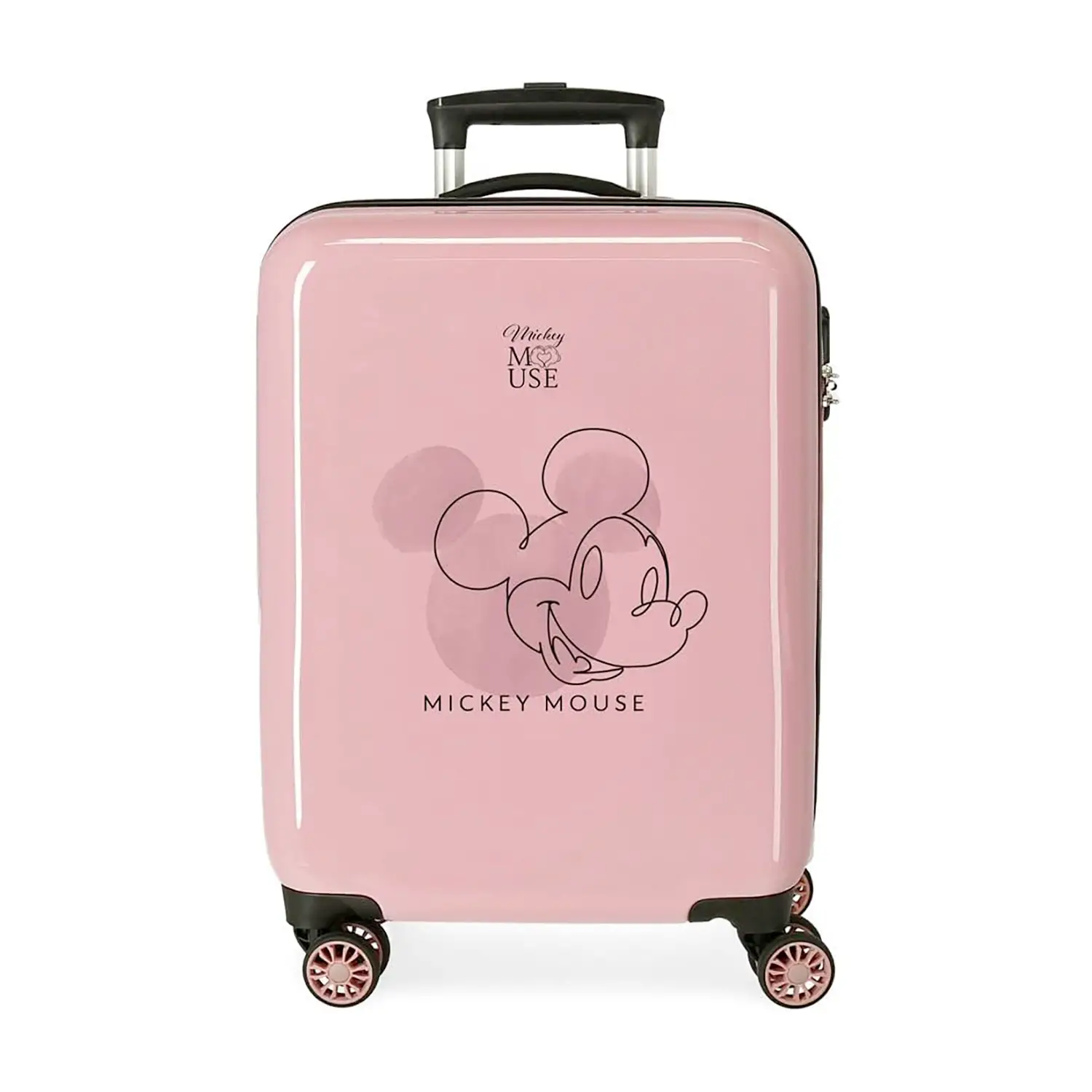 Outline Mickey Trolley Abs 55 Cm 4 Ruote - regalo e gadget valigeria