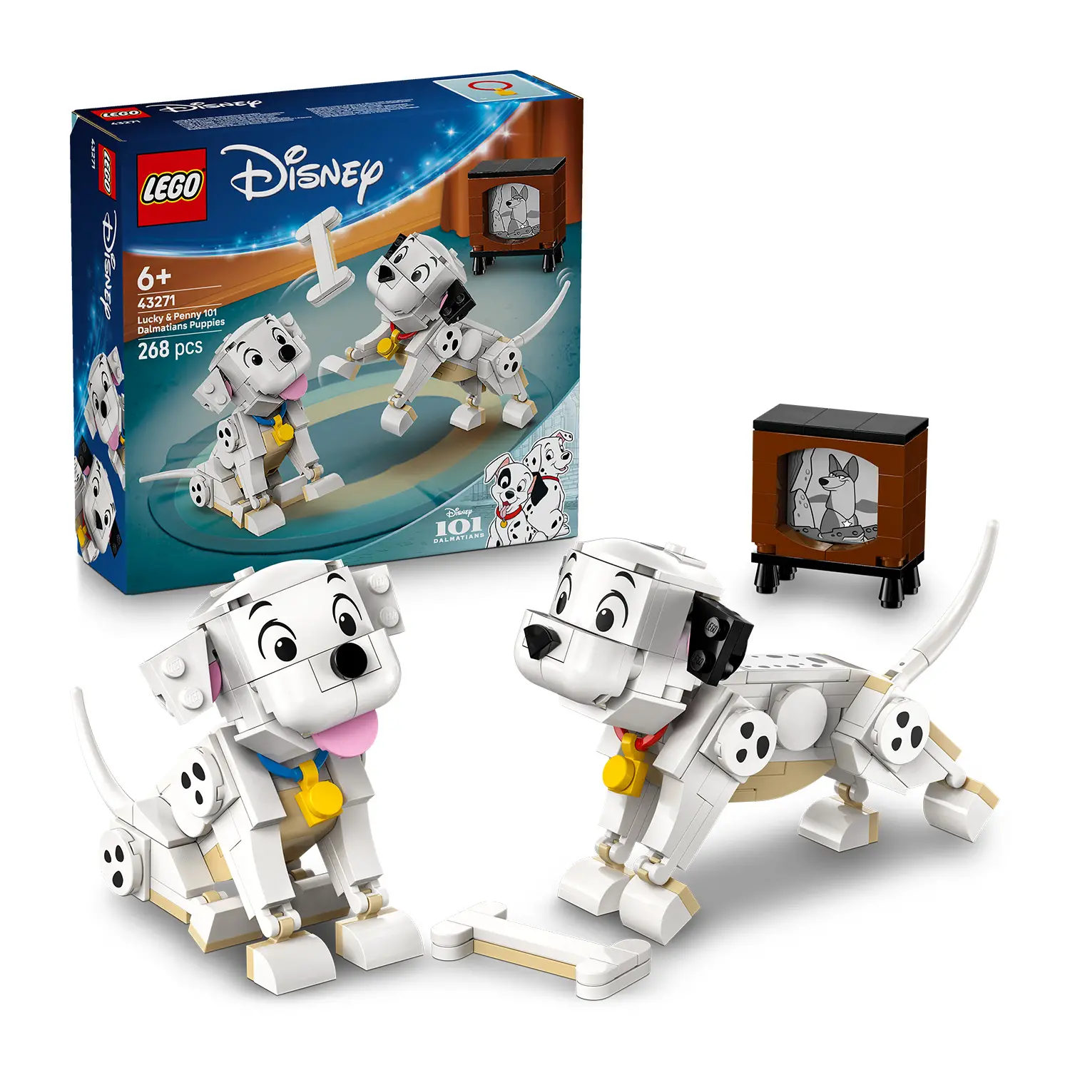 Lego Disney Classic Pongo e Peggy - La Carica Dei Cento e Uno 43271 - lego