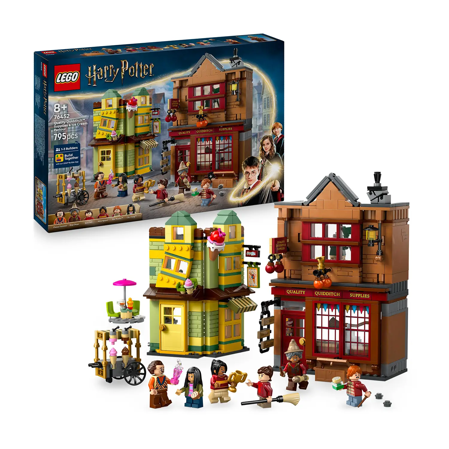Lego Harry Potter Accessori Prima Qualità per Quidditch e Gelateria 76452 - lego