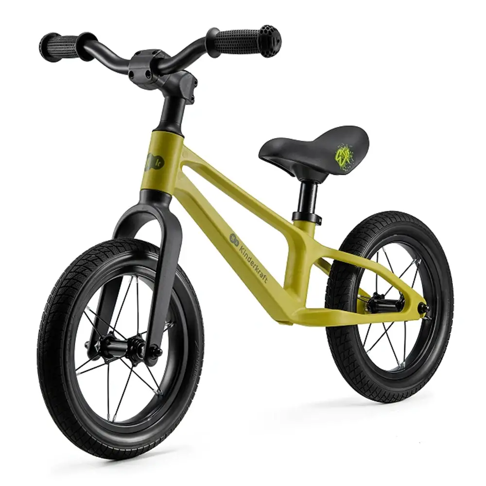 Kinderkraft Bicicletta Senza Pedali ETER Giallo - Tricicli e primi passi