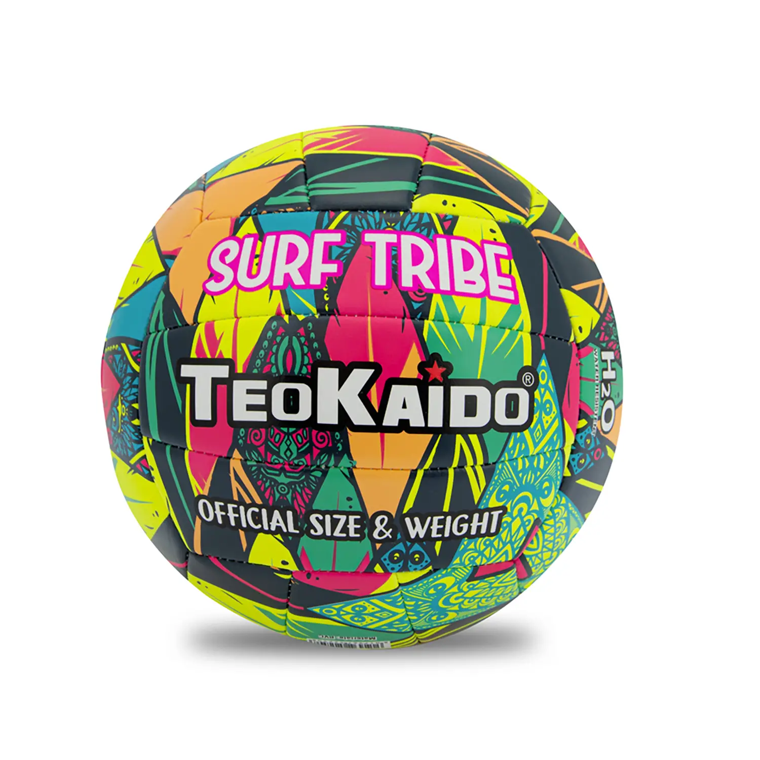 Pallone Volley Teokaido in PVC Surf Tribe - Palle e palloni