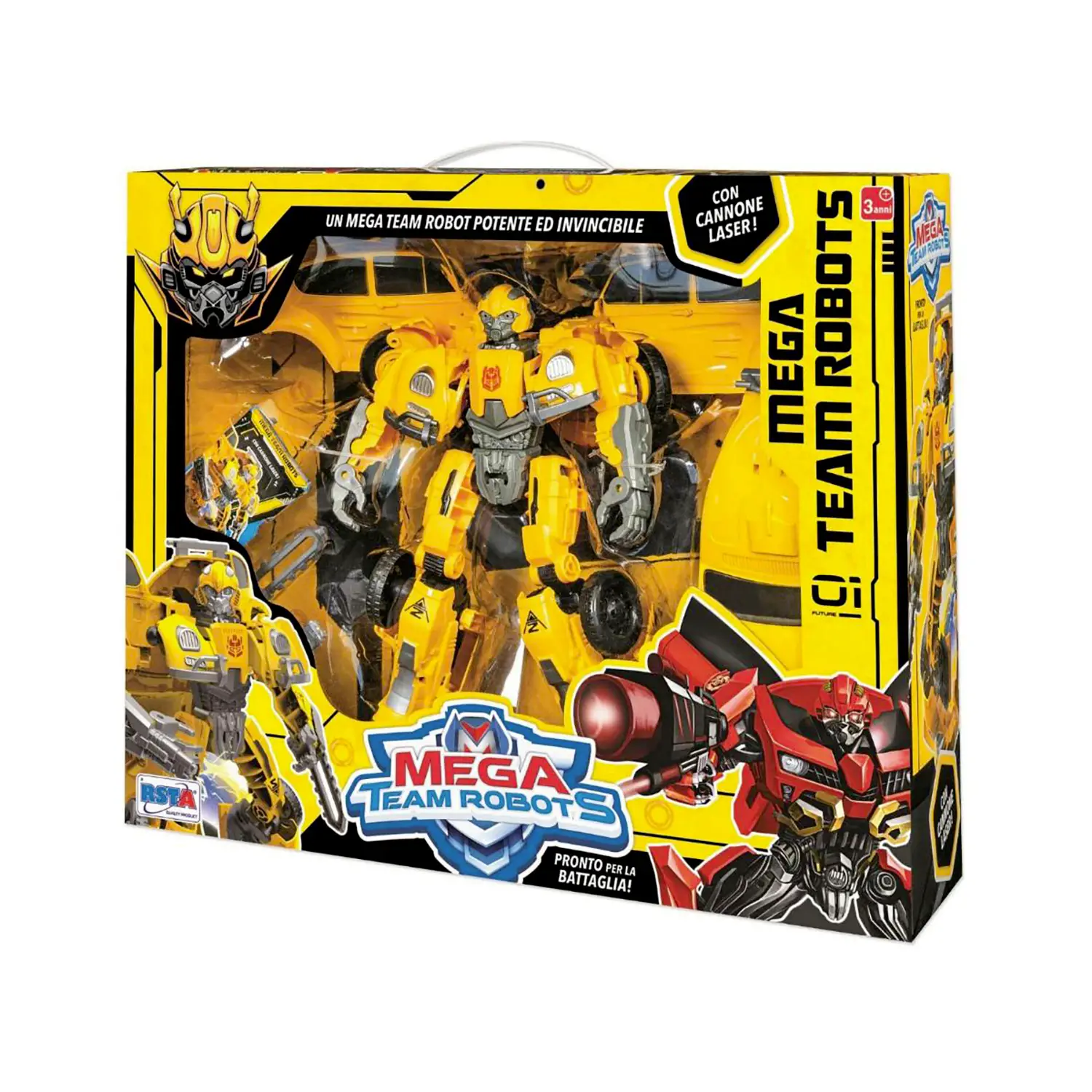 Mega Team Robot Trasformabile - modellini