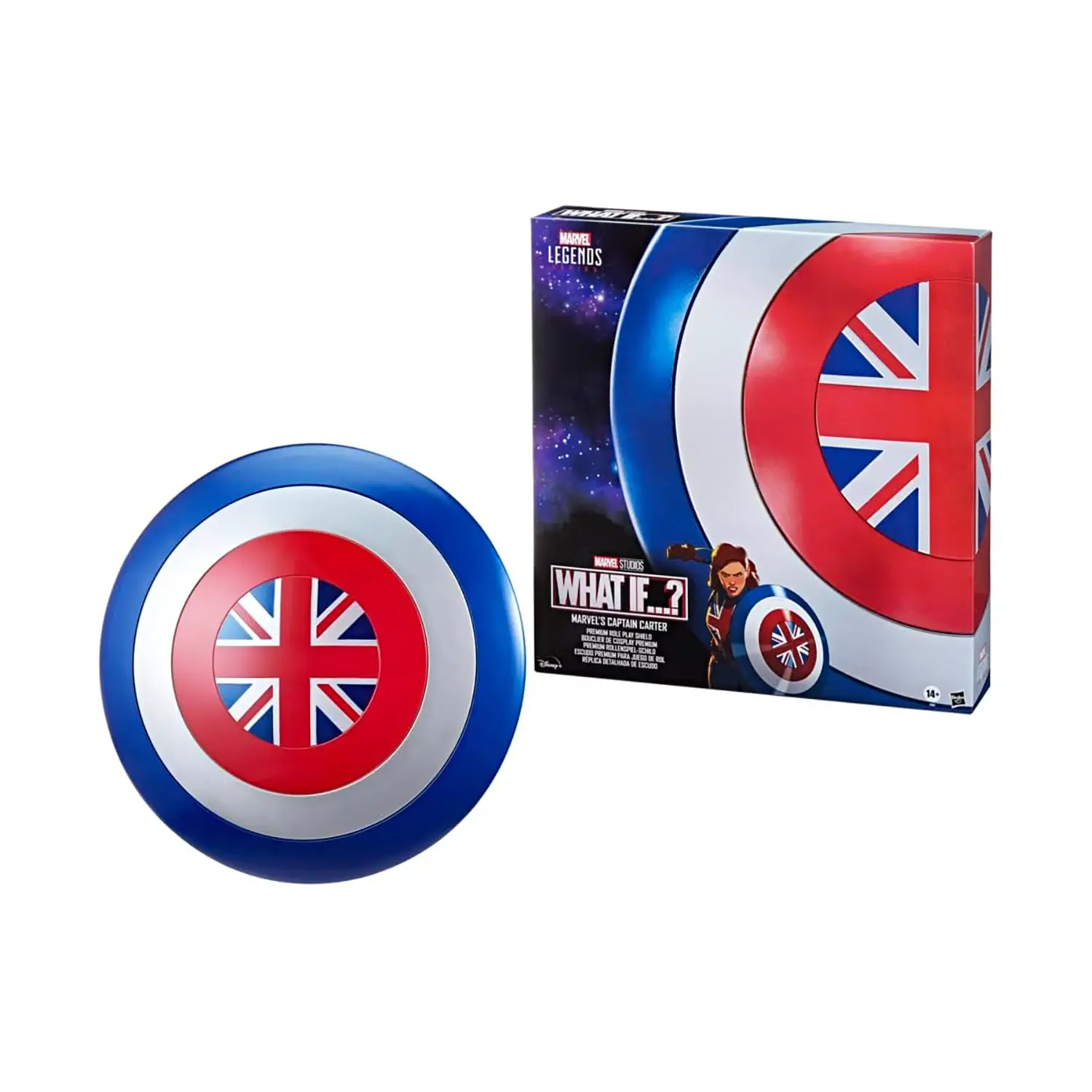 Marvel Legends Scudo premium di Captain Carter - action figures ed accessori