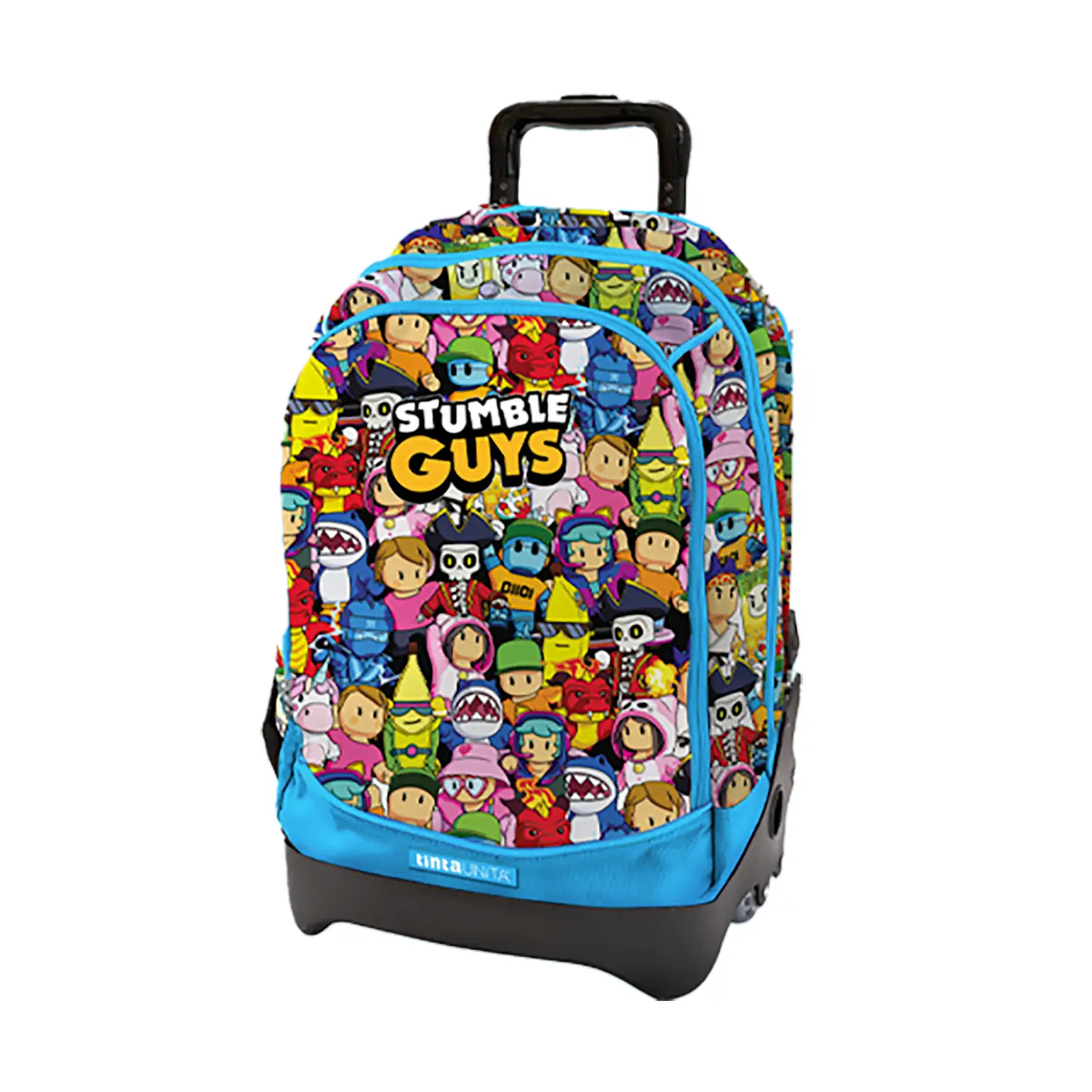 Tinta Unita Stumble Zaino Trolley Dream Cross Azzurro - zaini trolley