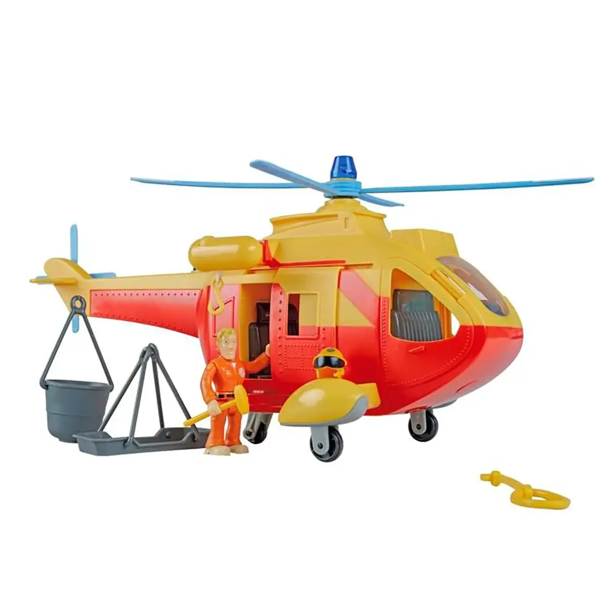 Sam il Pompiere Elicottero Wallaby con Accessori - play set