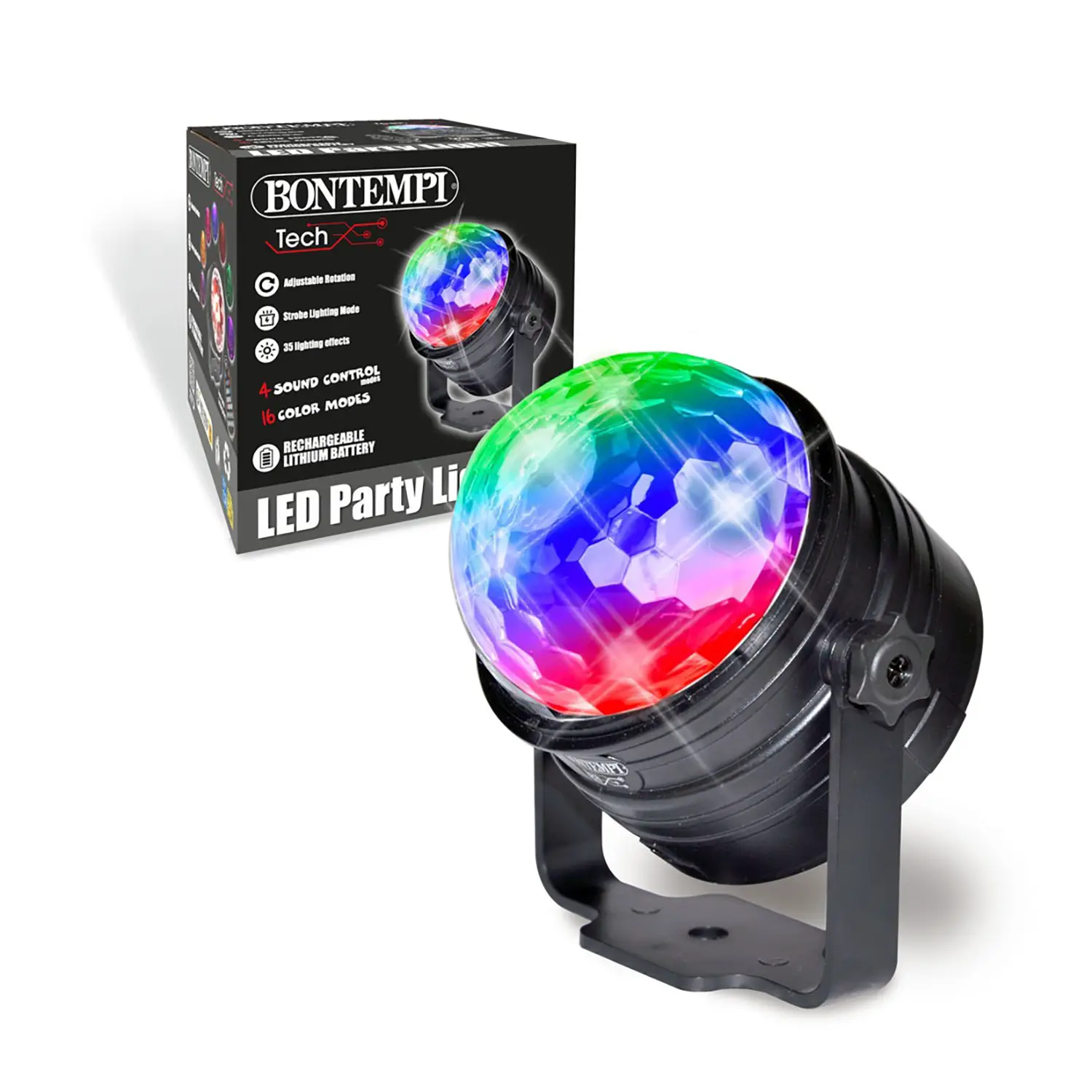 Led Party Light Discoteca con Telecomando e Ventosa - Sistemi audio