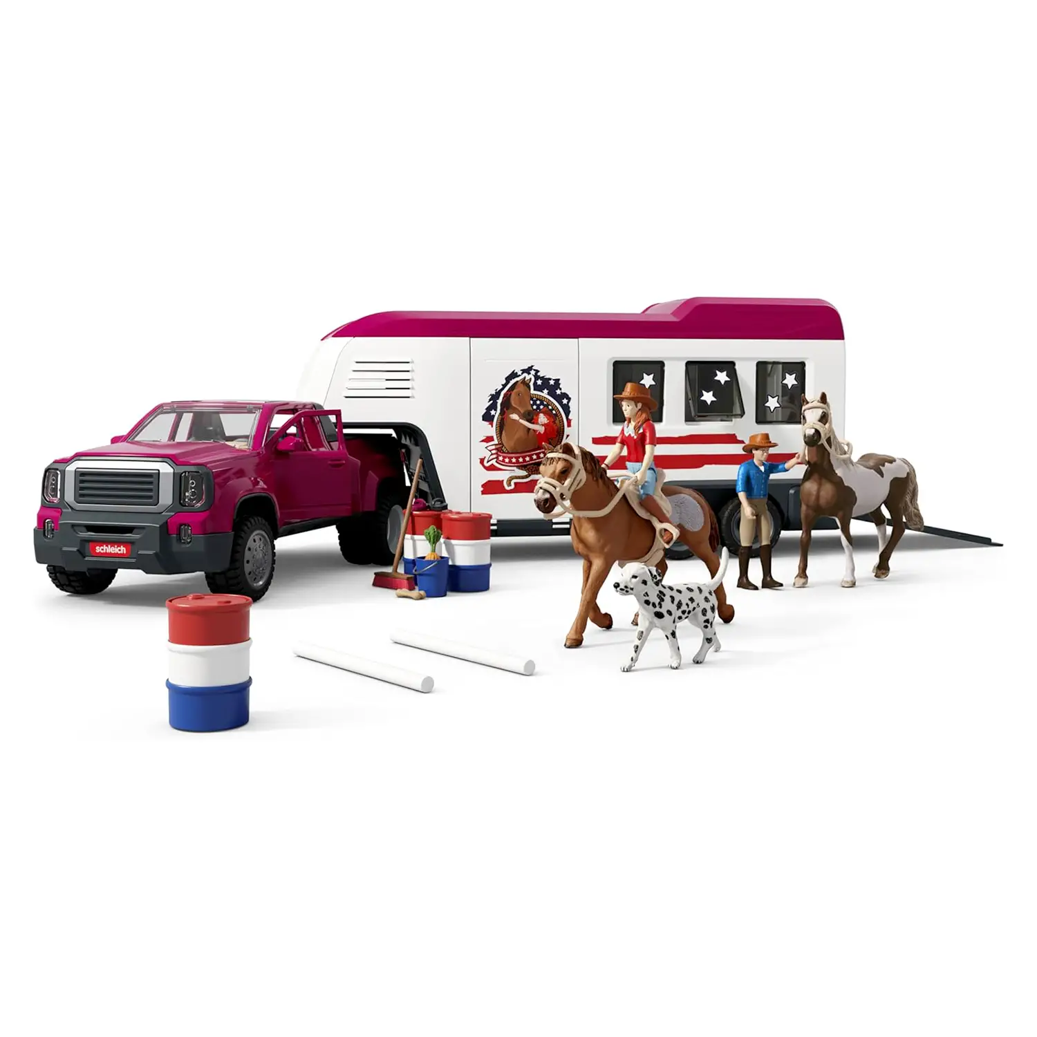 Schleich Camion Lakeside Con Grande Rimorchio Per Cavalli - Veicoli, garage e piste