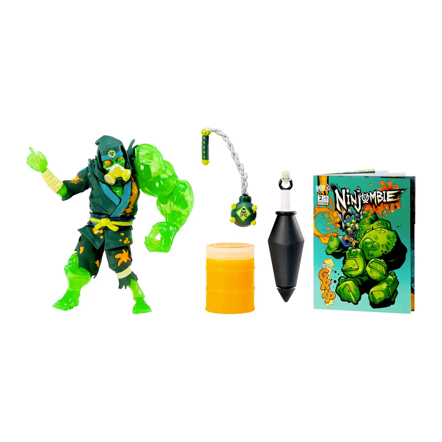 Ninjombie Action Figure - Haz Mat - action figures ed accessori