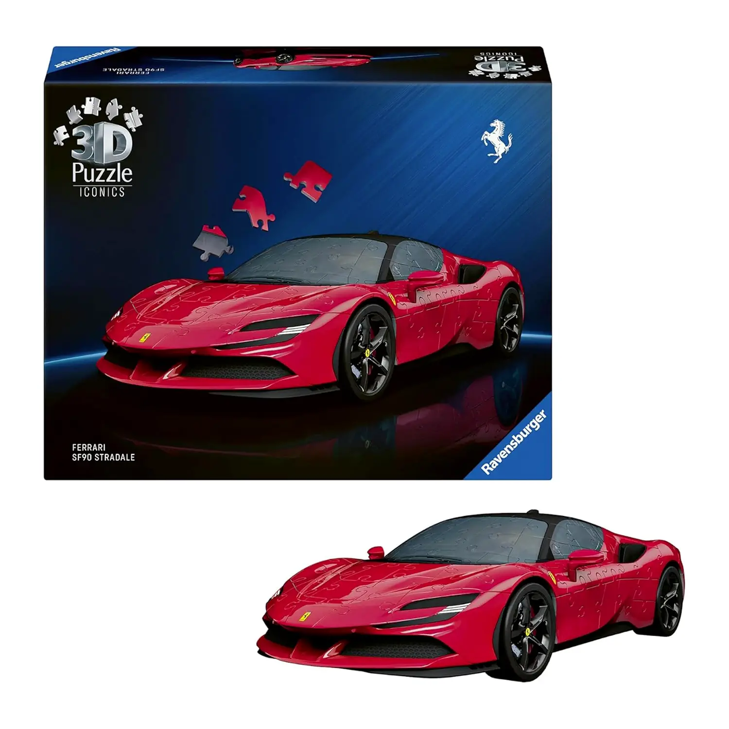Puzzle 3D Ferrari Stradale SF90 New - puzzle 3d