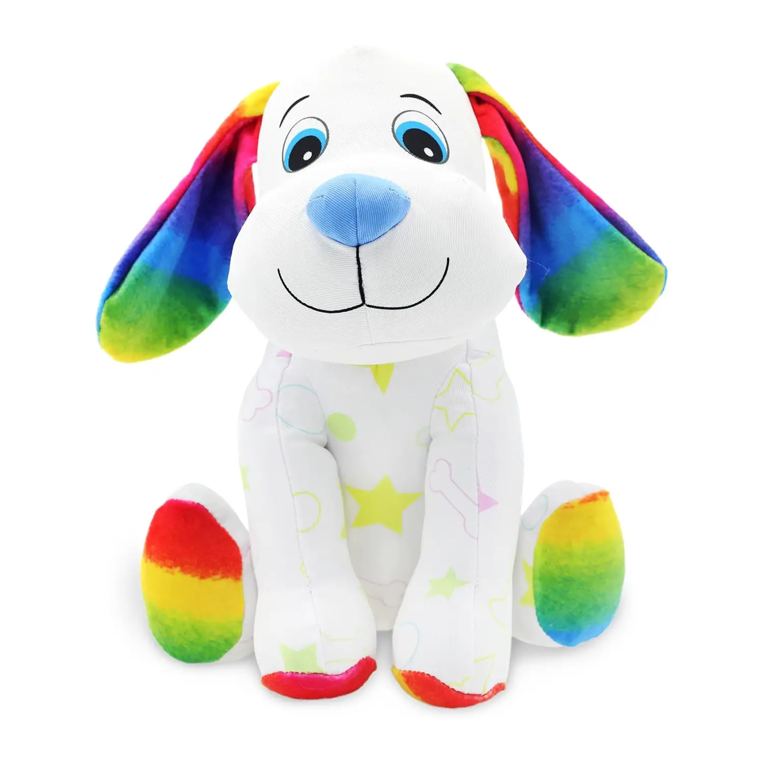 Crayola Colour Me Plush – Peluche Cagnolino Colorabile e Lavabile - creatività
