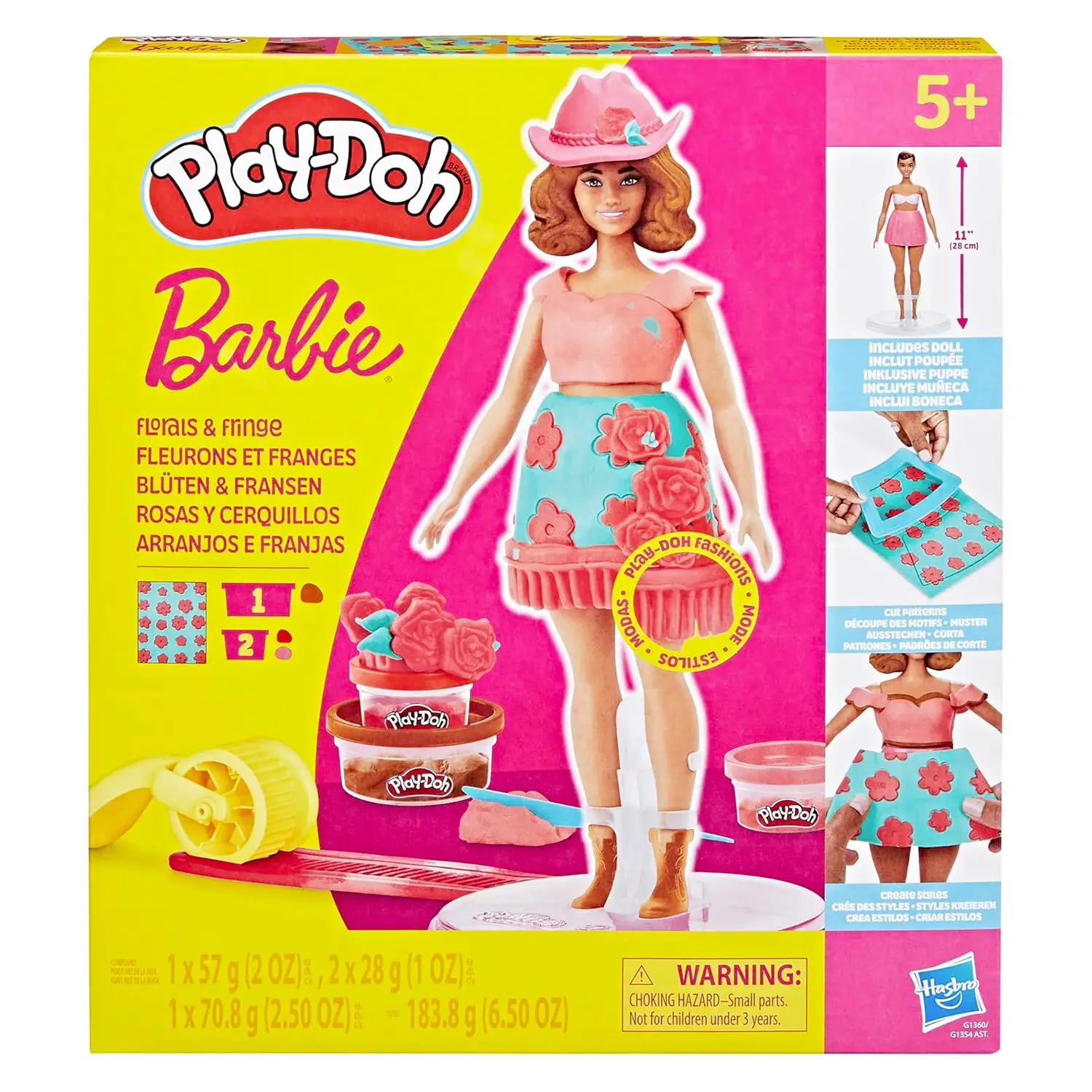 Playdoh Barbie Designer Dolls Fiori - creatività