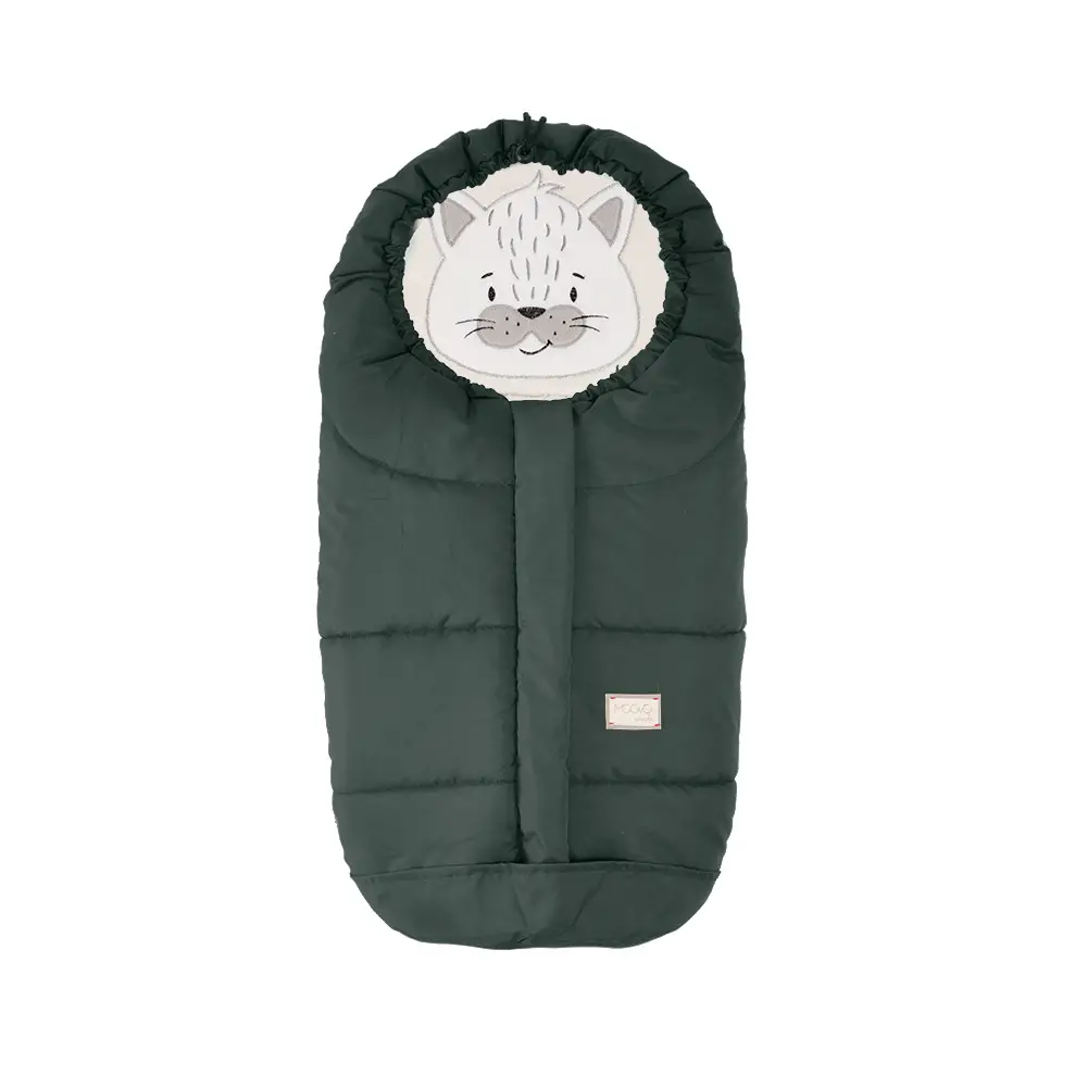 Puppies Thermal Bag for Moovo Egg Dark Green By Nuvita - thermal bags