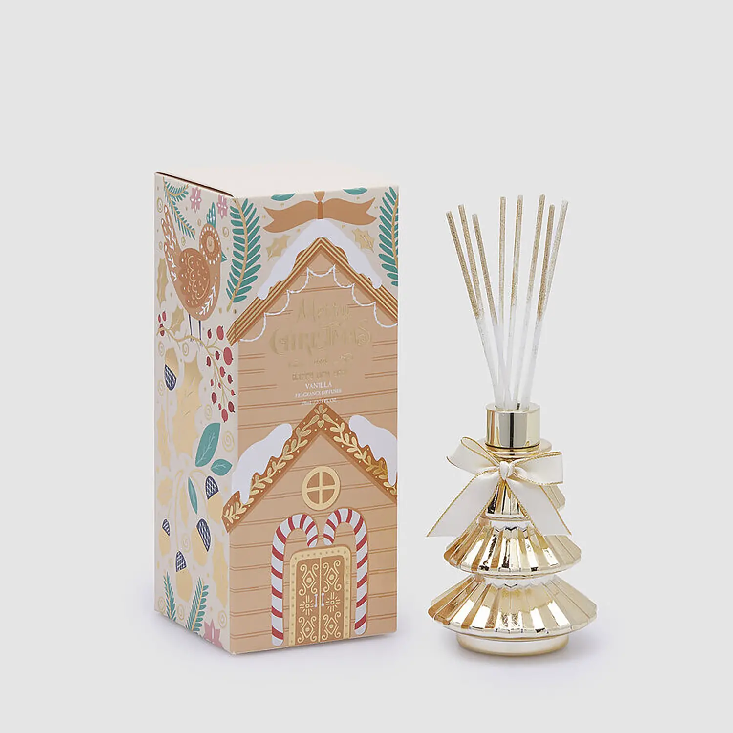 Profumatore Natalizio EDG Joyful Pino 170ml Black Vanilla - addobbi casa