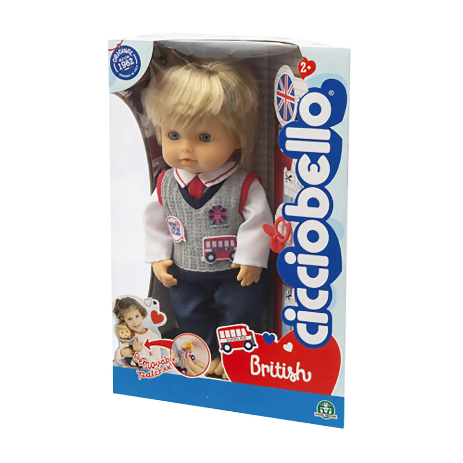 Cicciobello British 30 Cm - Bambole e accessori