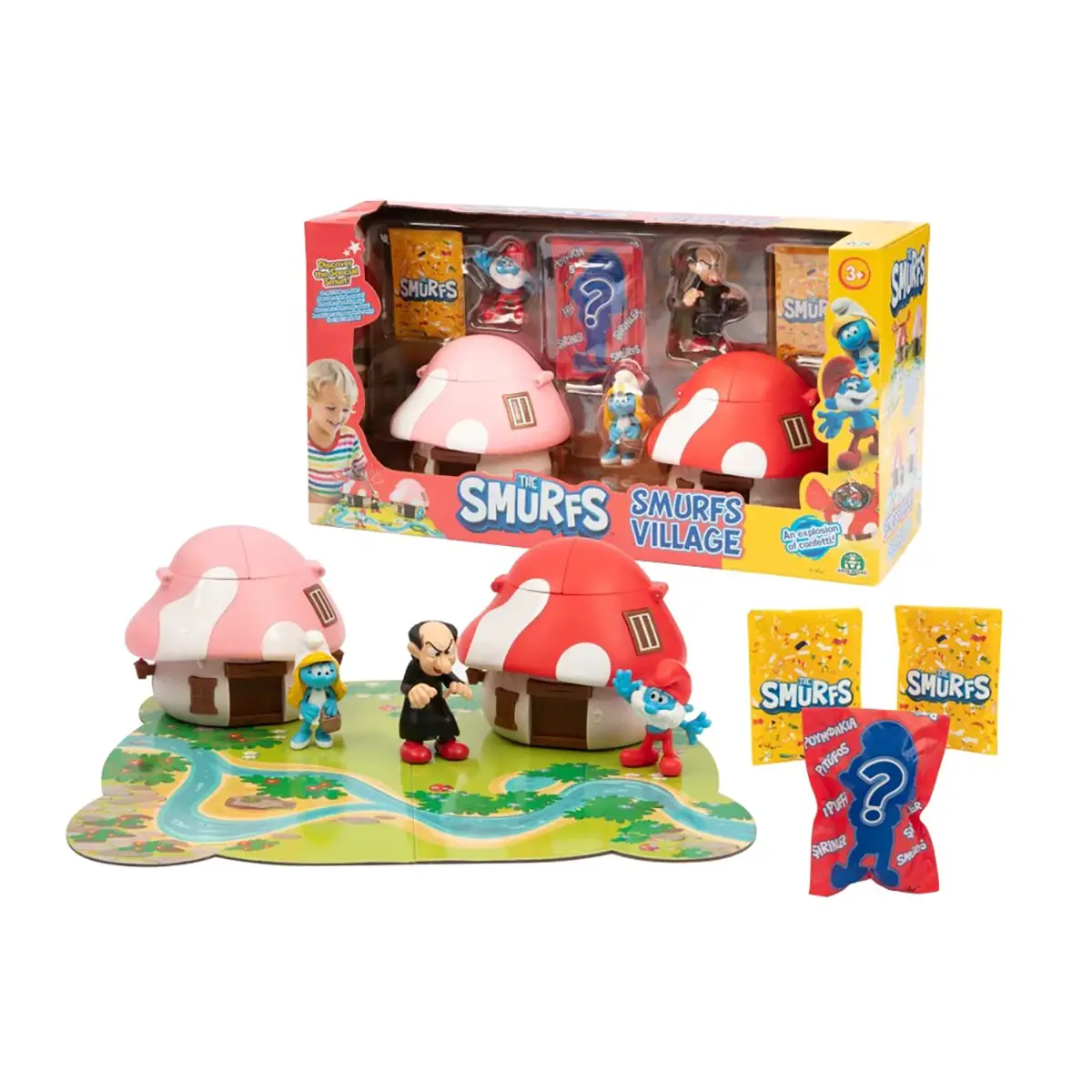 Puffi Il Villaggio Dei Puffi Playset - action figures ed accessori