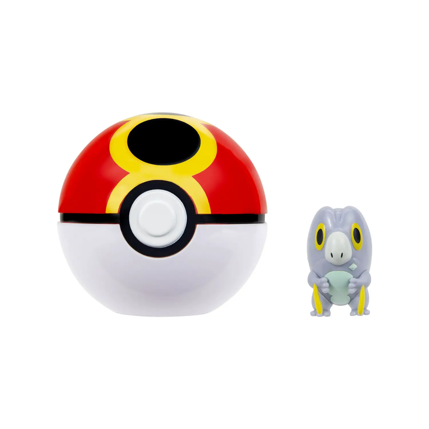 Pokemon Clip N Go: Frigibax Con Bis Ball - action figures ed accessori