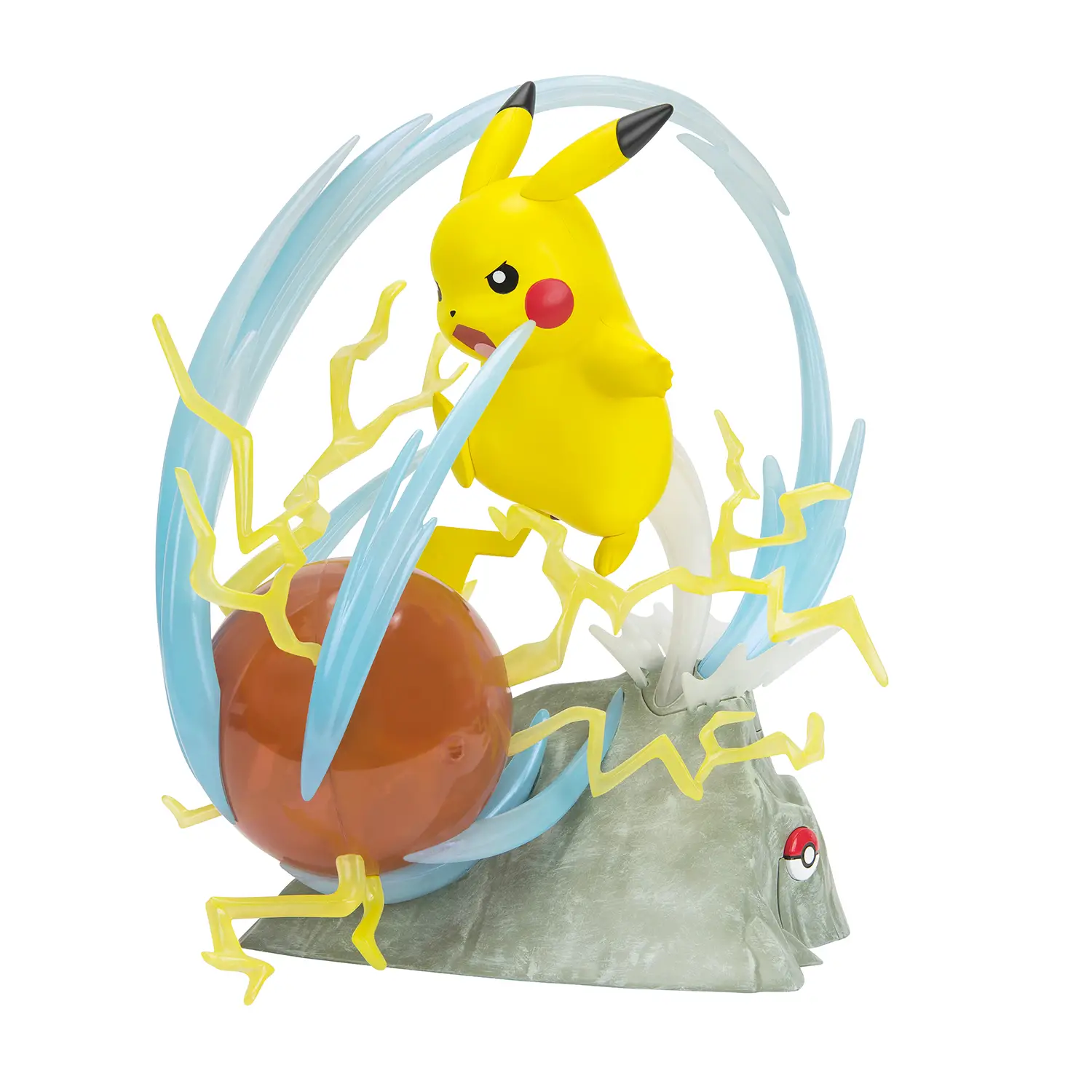 Pokemon Deluxe Collector Statuetta Pikachu - action figures ed accessori