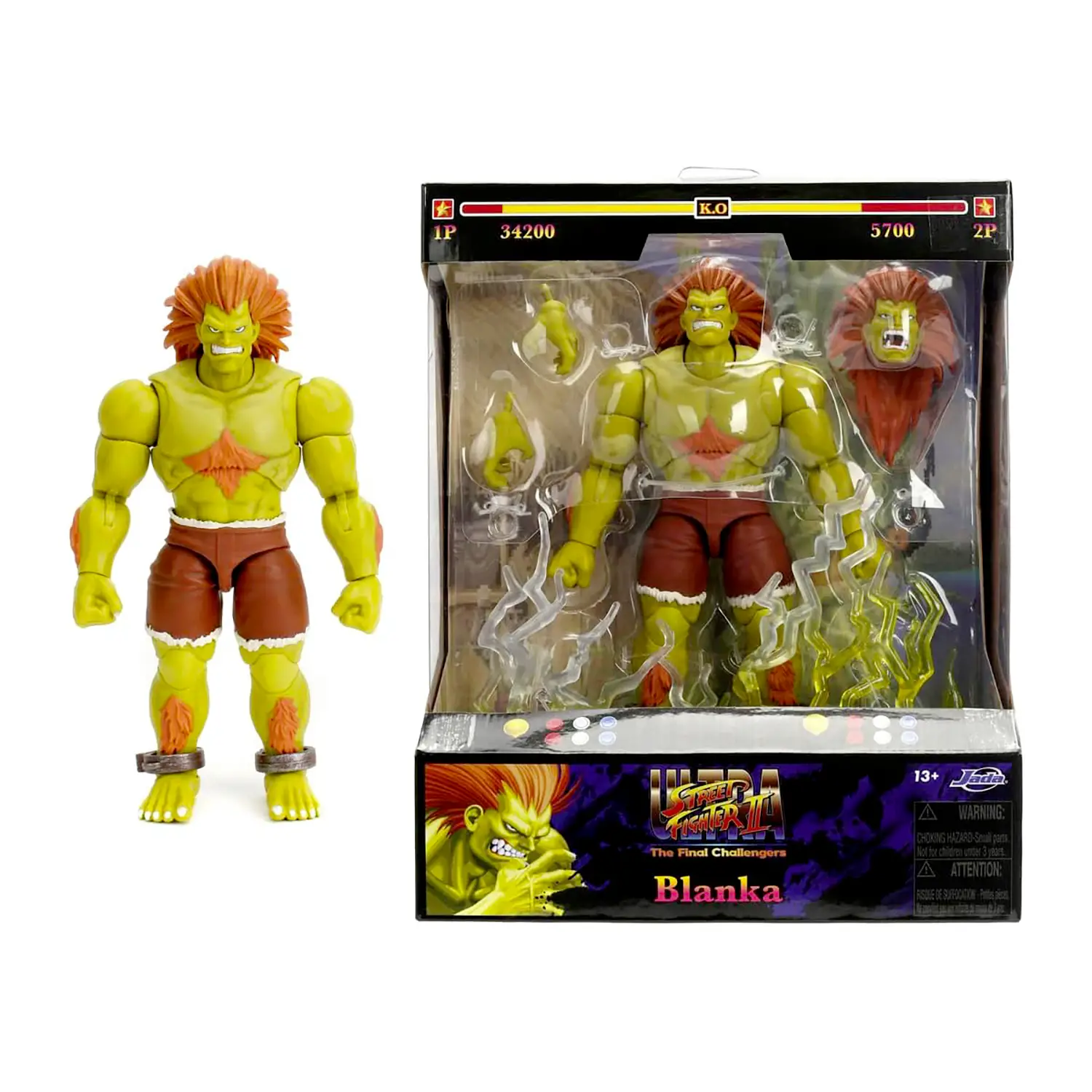 Street Fighter II Blanka Personaggio 19 Cm - action figures ed accessori