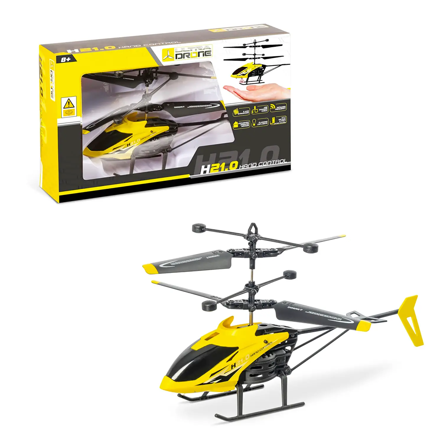 Elicottero Radiocomandato Ultradrone H21.0 Controllo Manuale - radiocomandi