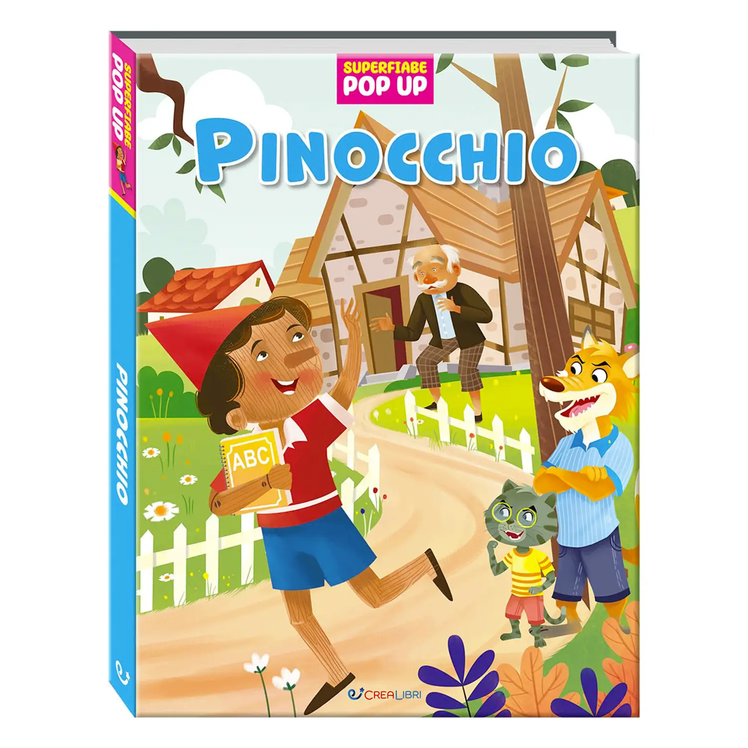 Libro Superfiabe Pop Up - Pinocchio - Prima biblioteca