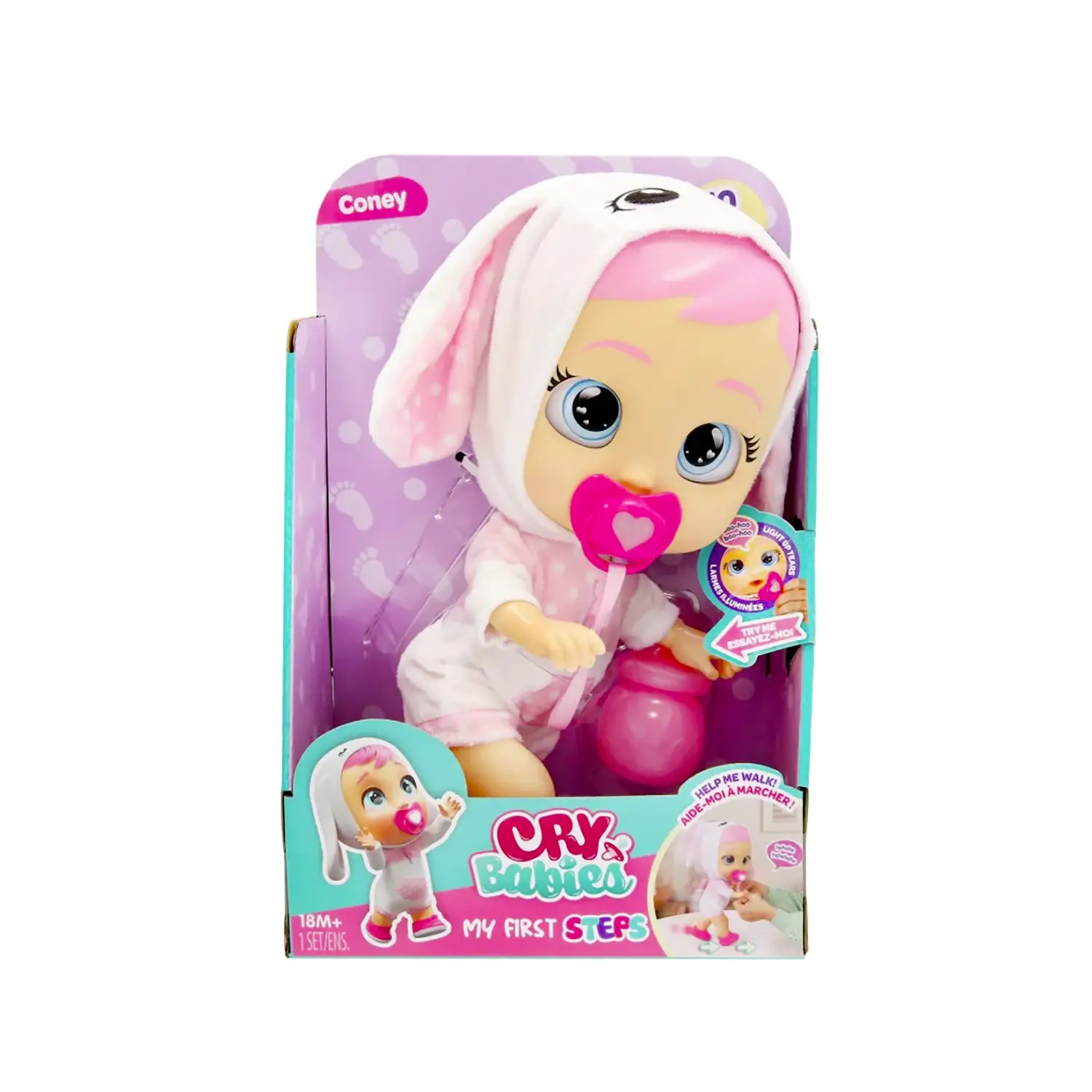 Cry Babies My First Steps Coney - collezionabili bambina