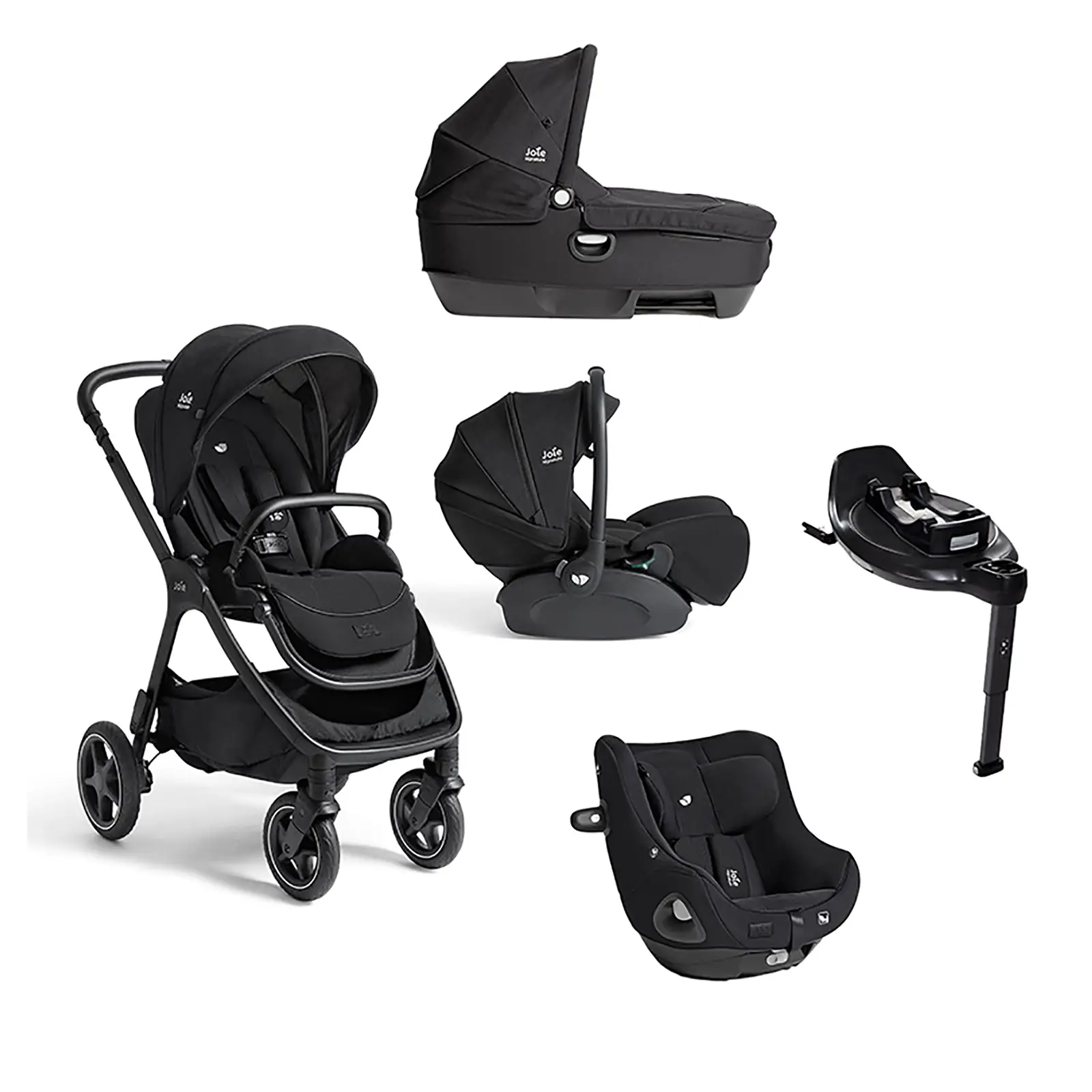 Trio Finiti Signature con Navicella Calmi R129 più Seggiolino Auto I-Harbour E I-Size 360 Eclipse - trio e modulari