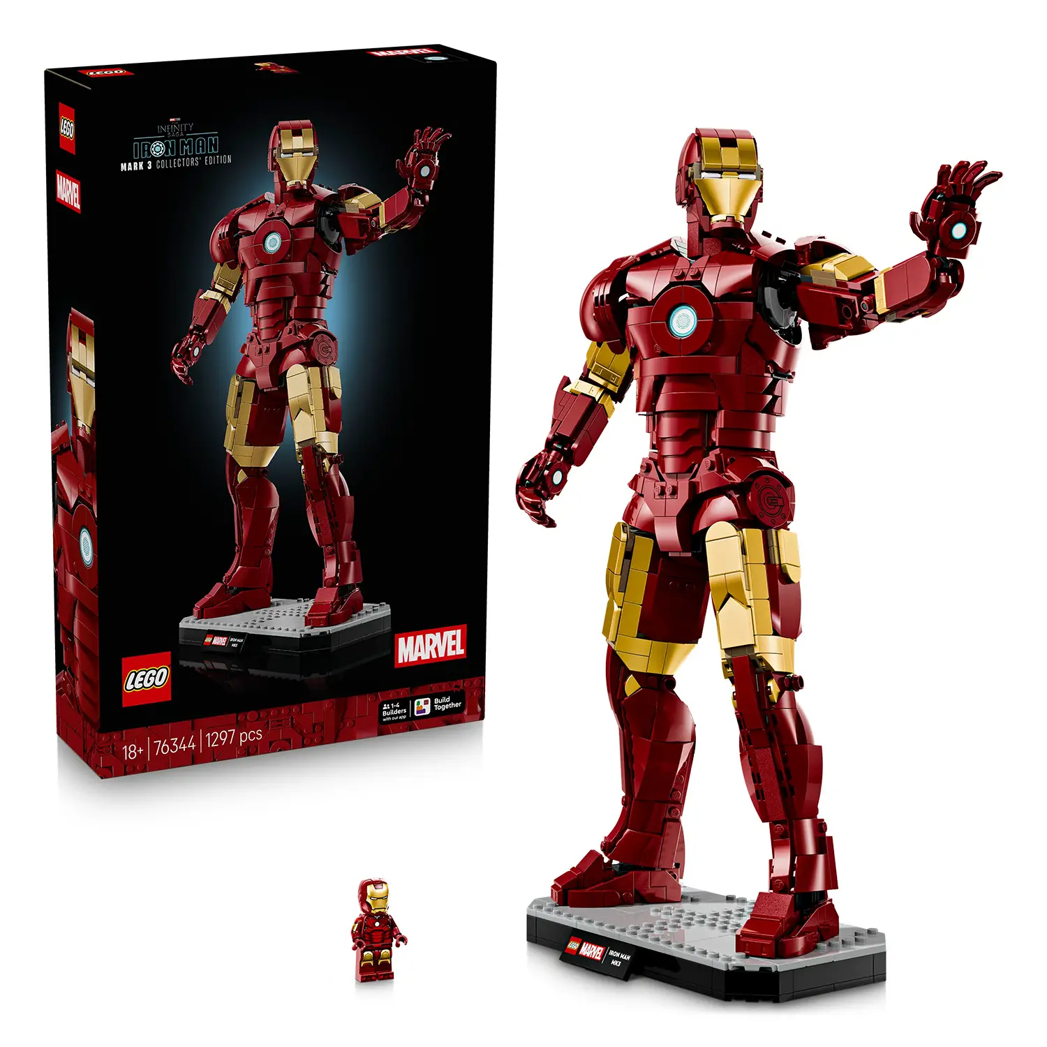 LEGO Marvel Iron Man Mark 3 Collezionista 76344 - lego