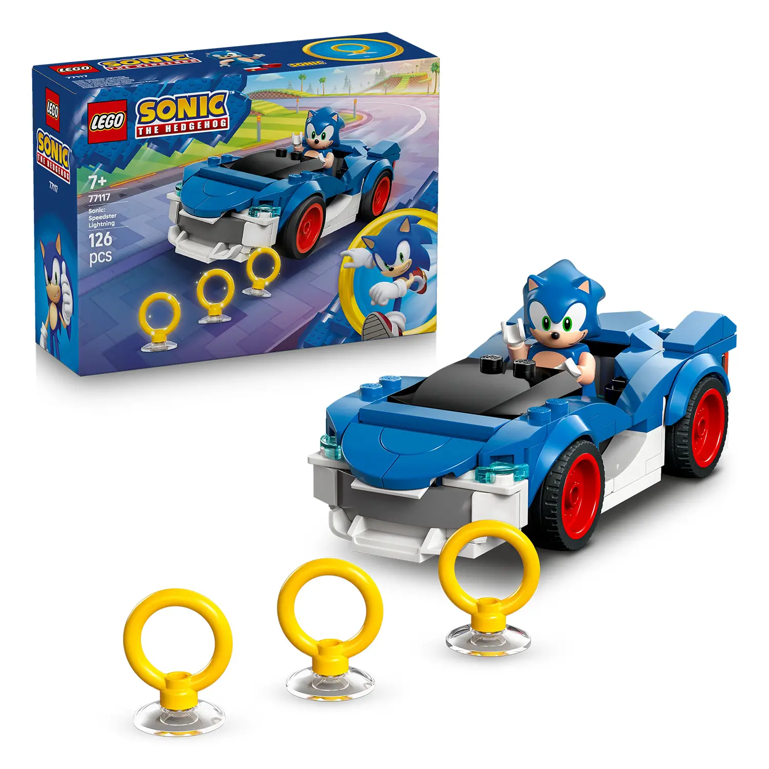 Lego Sonic Sonic: Fulmine Supersonico 77117 - lego