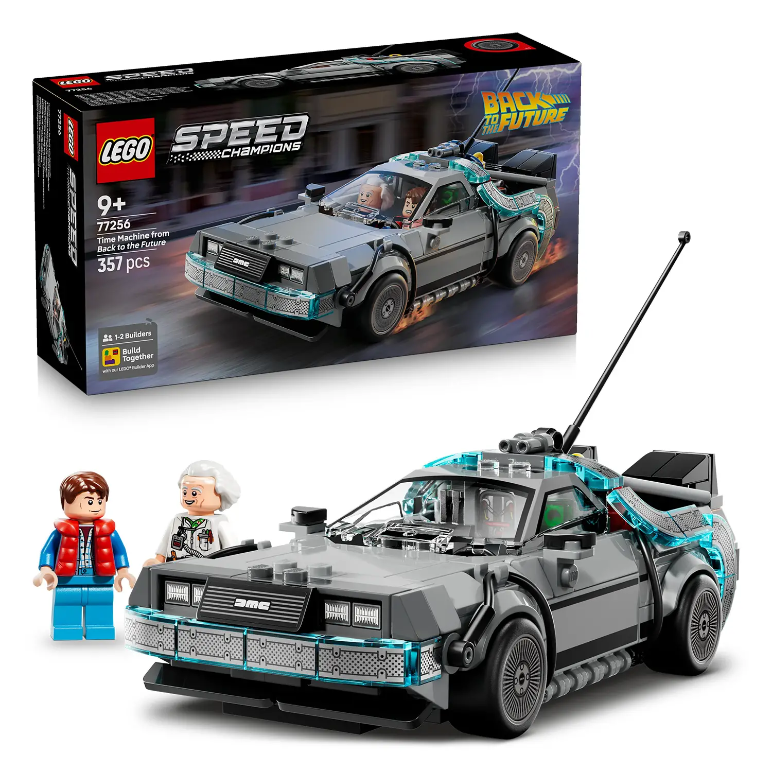 LEGO Speed Champions Macchina del Tempo Ritorno al Futuro 77256 - lego