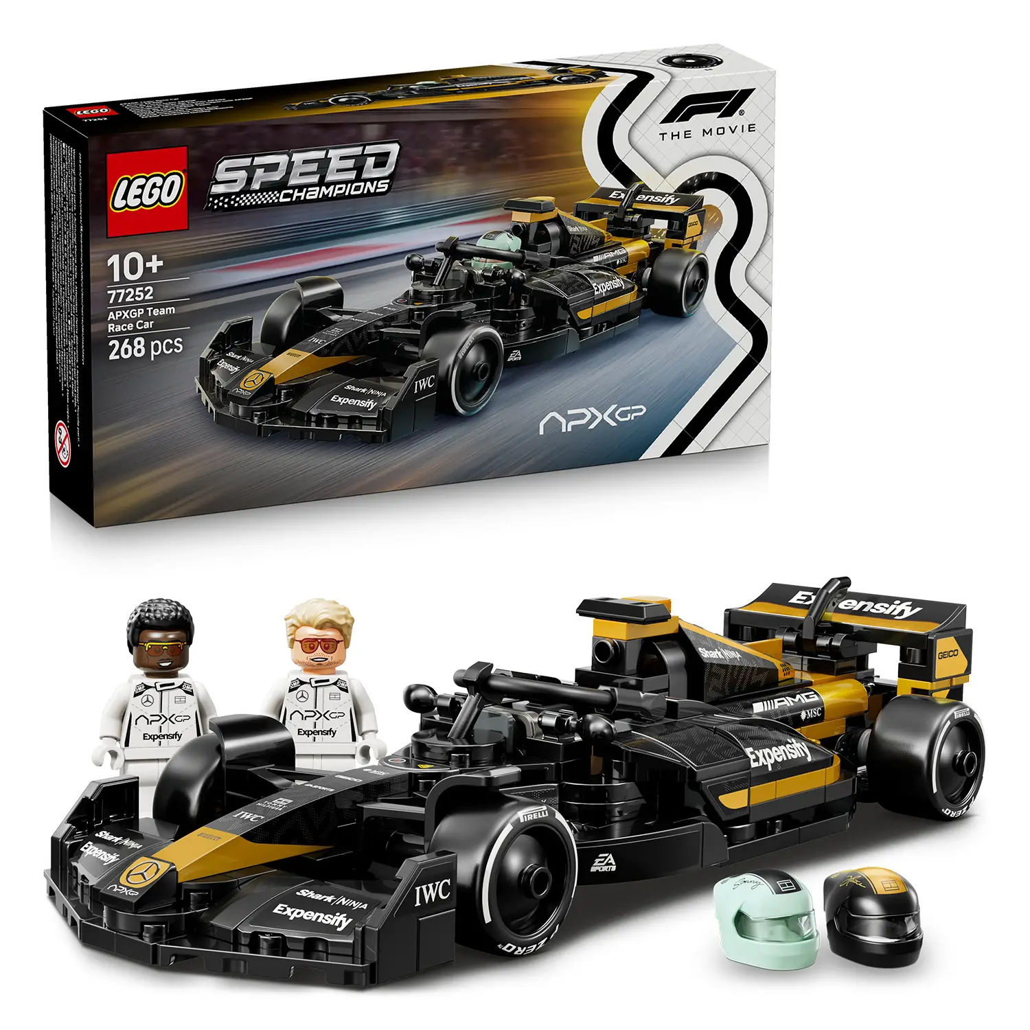 Lego Speed Champions Apxgp Team Race Car From F1 The Movie 77252 - lego