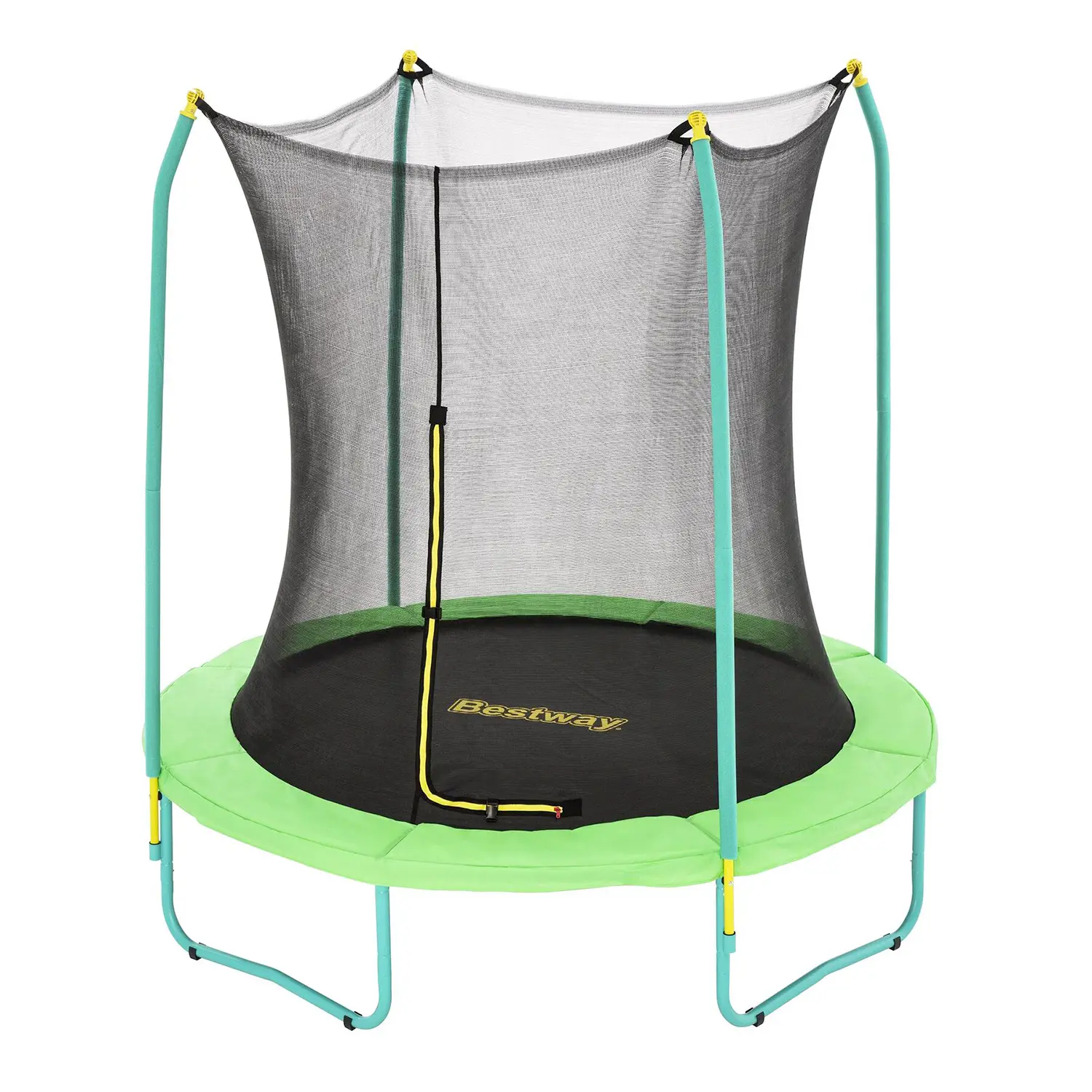 Trampolino Elastico Xtreme Air Da Esterno 2,44x2,50 M Verde - Equilibrio e coordinamento