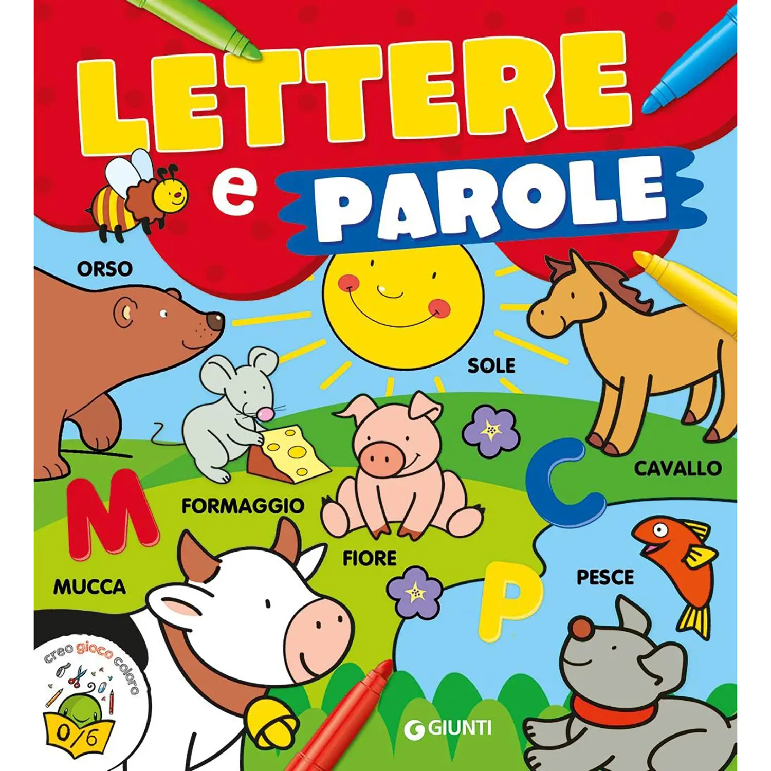 Libro Lettere E Parole - Imparare A Scrivere - Prima biblioteca