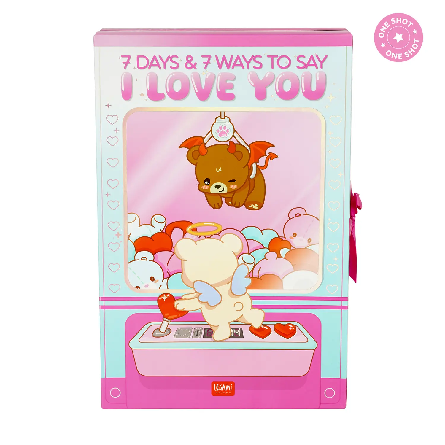 Legami - 7 Giorni 7 Modi Per Dirti Che Ti Amo Scatola Con Sorprese - regalo e gadget valigeria