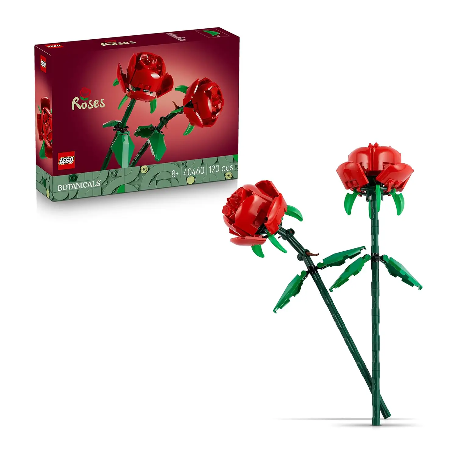 LEGO Botanicals Rose 40460 – Rose Finte Decorative da Costruire - lego