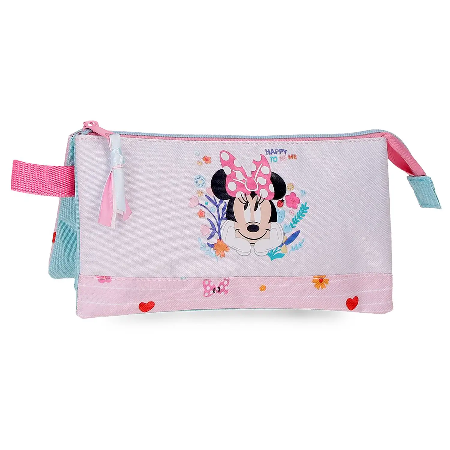 Minnie Happy To Be Me Astuccio Bustina 3 Scomparti - regalo e gadget valigeria