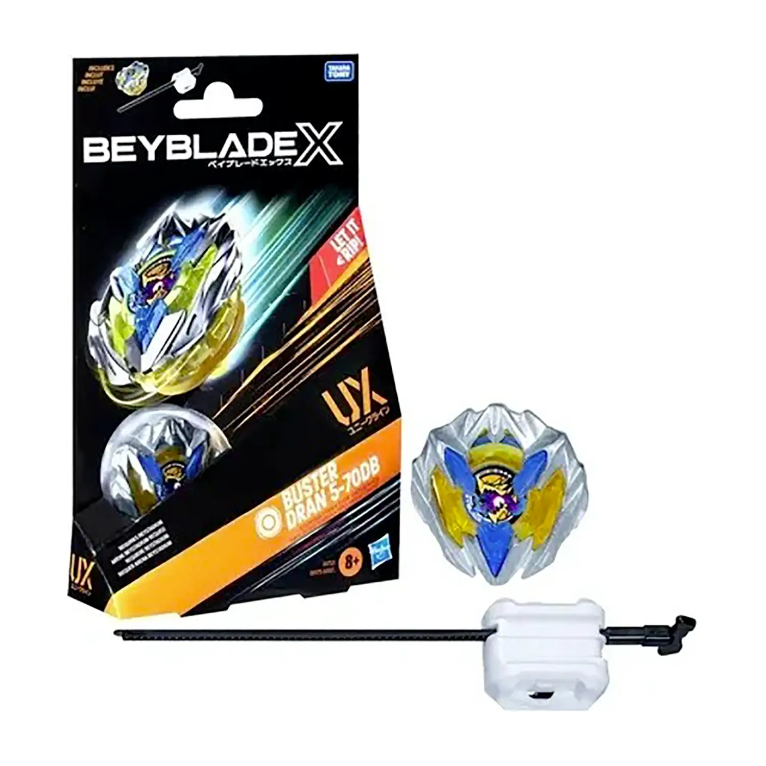 Beyblade X Starter Pack Buster Dran 5-70DB Ux - action figures ed accessori