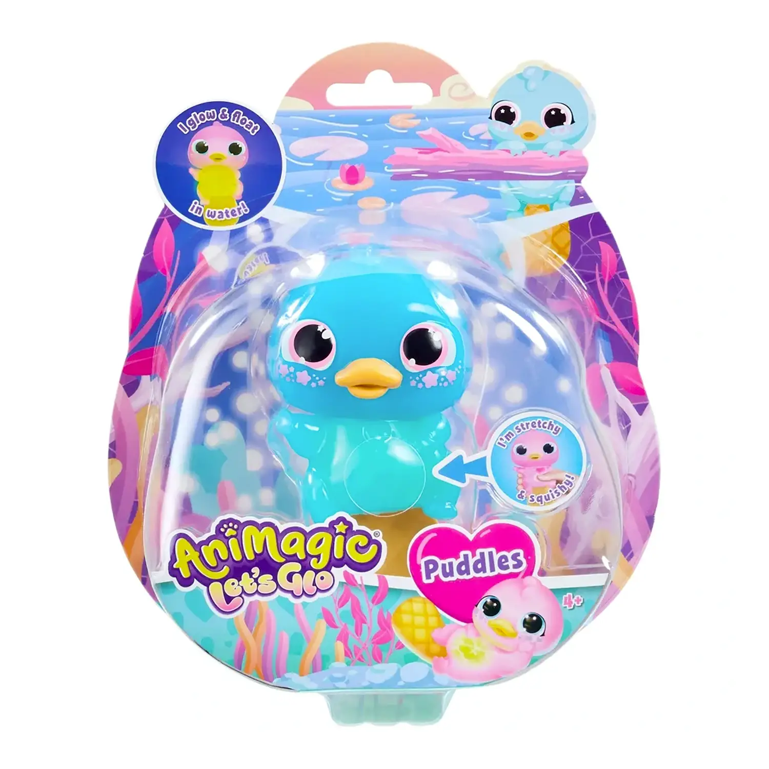 Animagic Let's Glo Puddles Blu - collezionabili bambina
