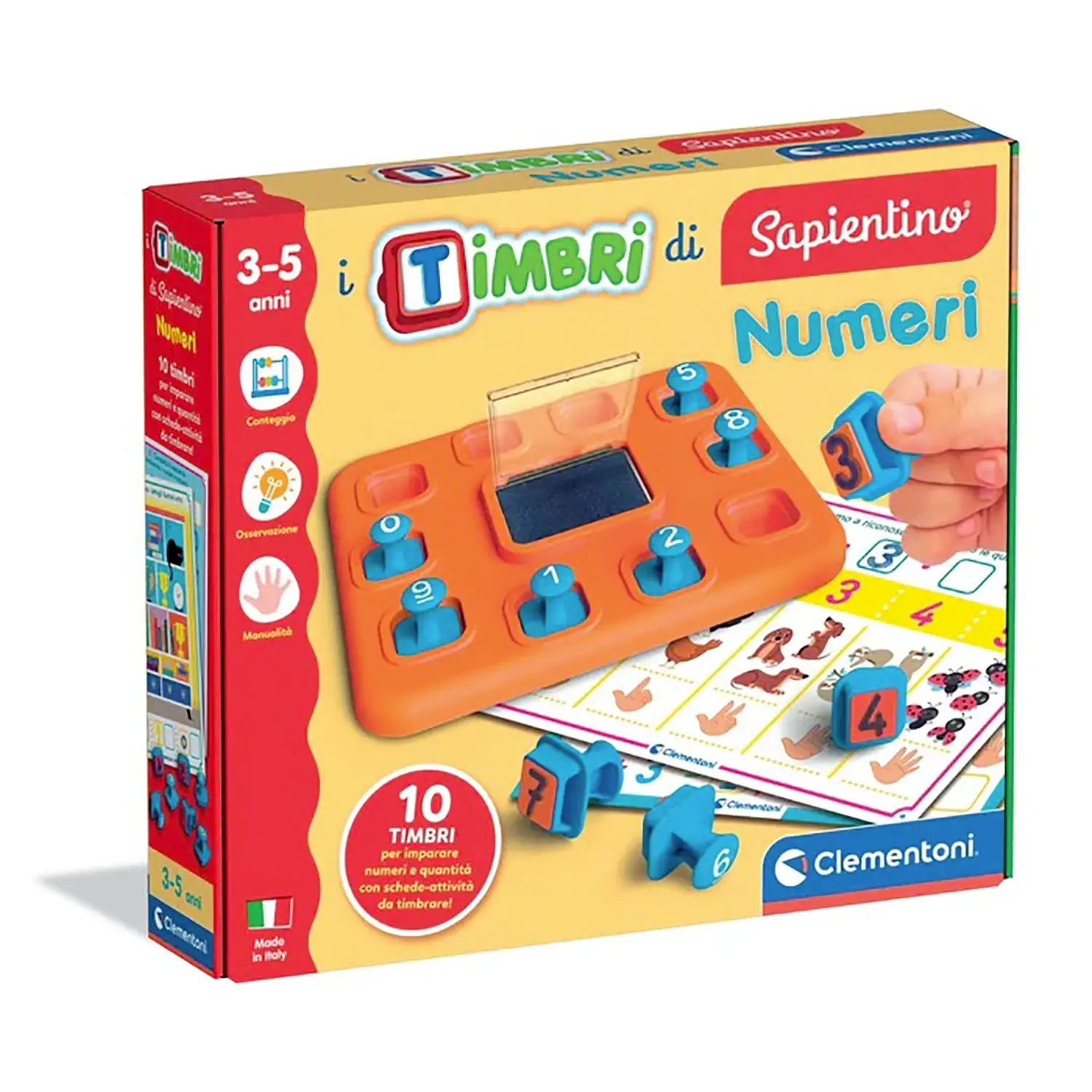 Sapientino I Timbri - Numeri - sapientino