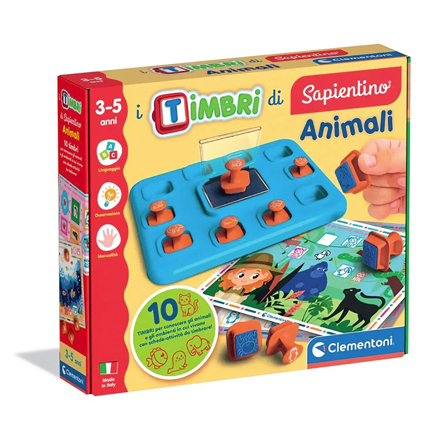 Sapientino I Timbri - Animali - sapientino