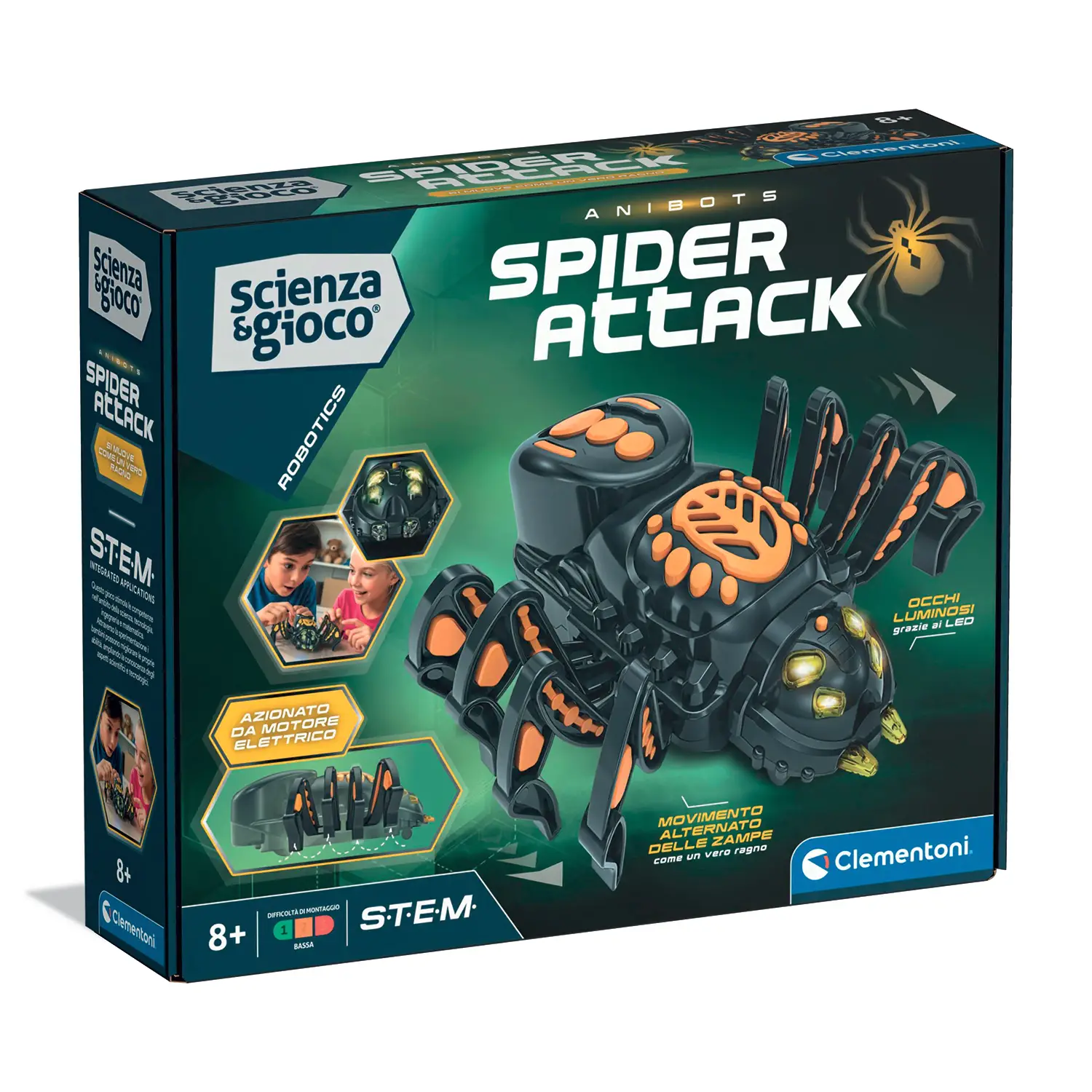 Scienza & Gioco Spider Robot - giochi elettronici