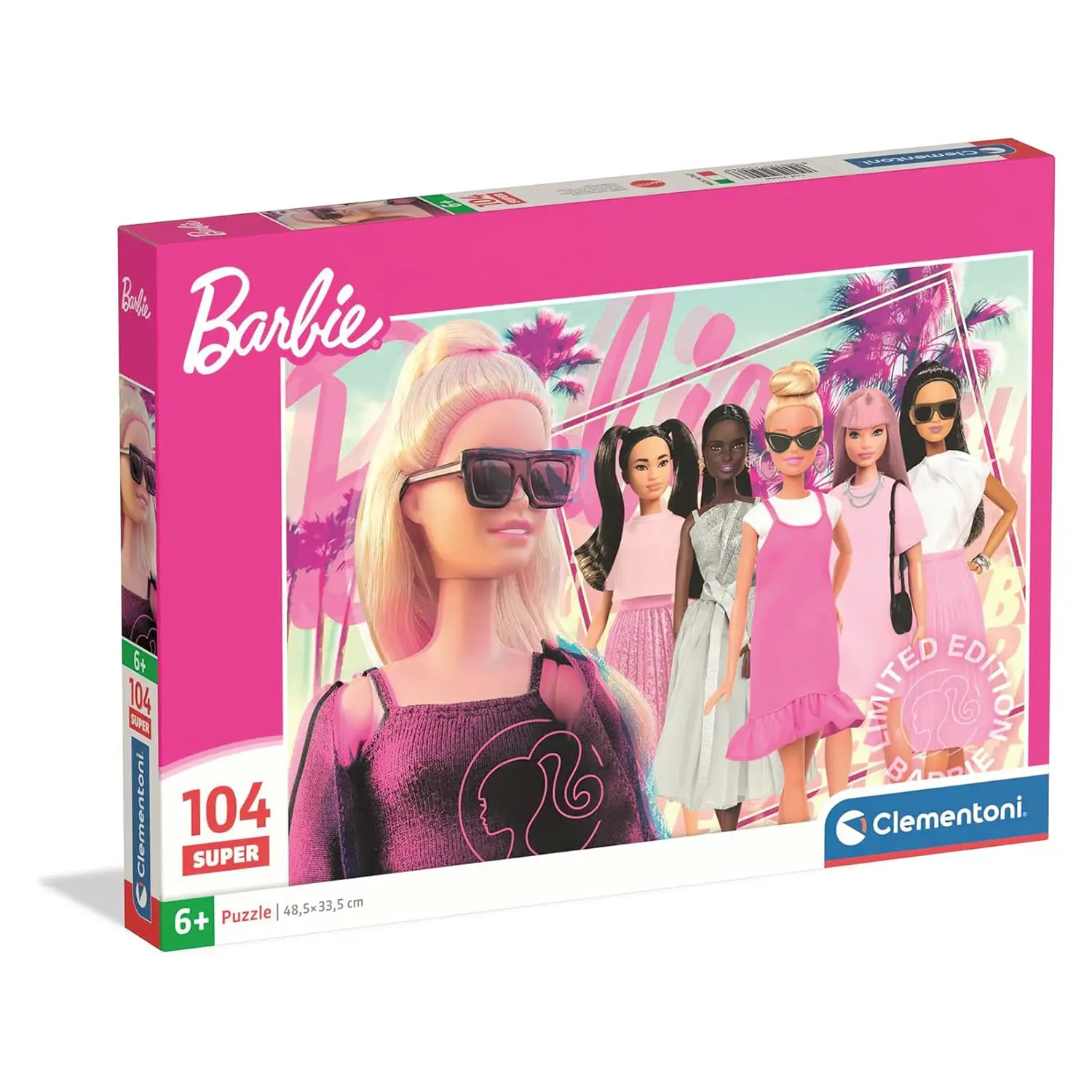 Puzzle 104 Pezzi Super Barbie - Puzzle in cartone