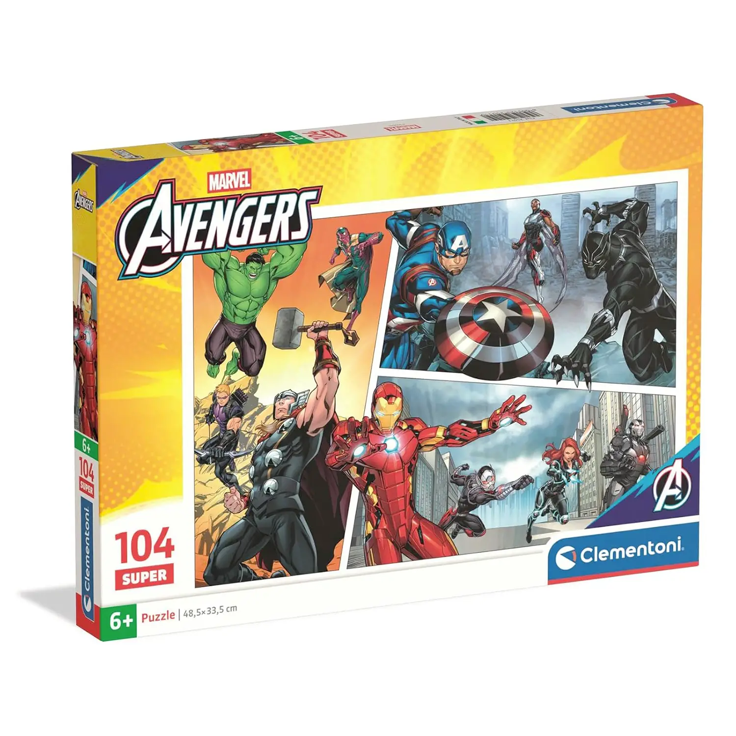 Puzzle 104 Pezzi Super Avengers - Puzzle in cartone