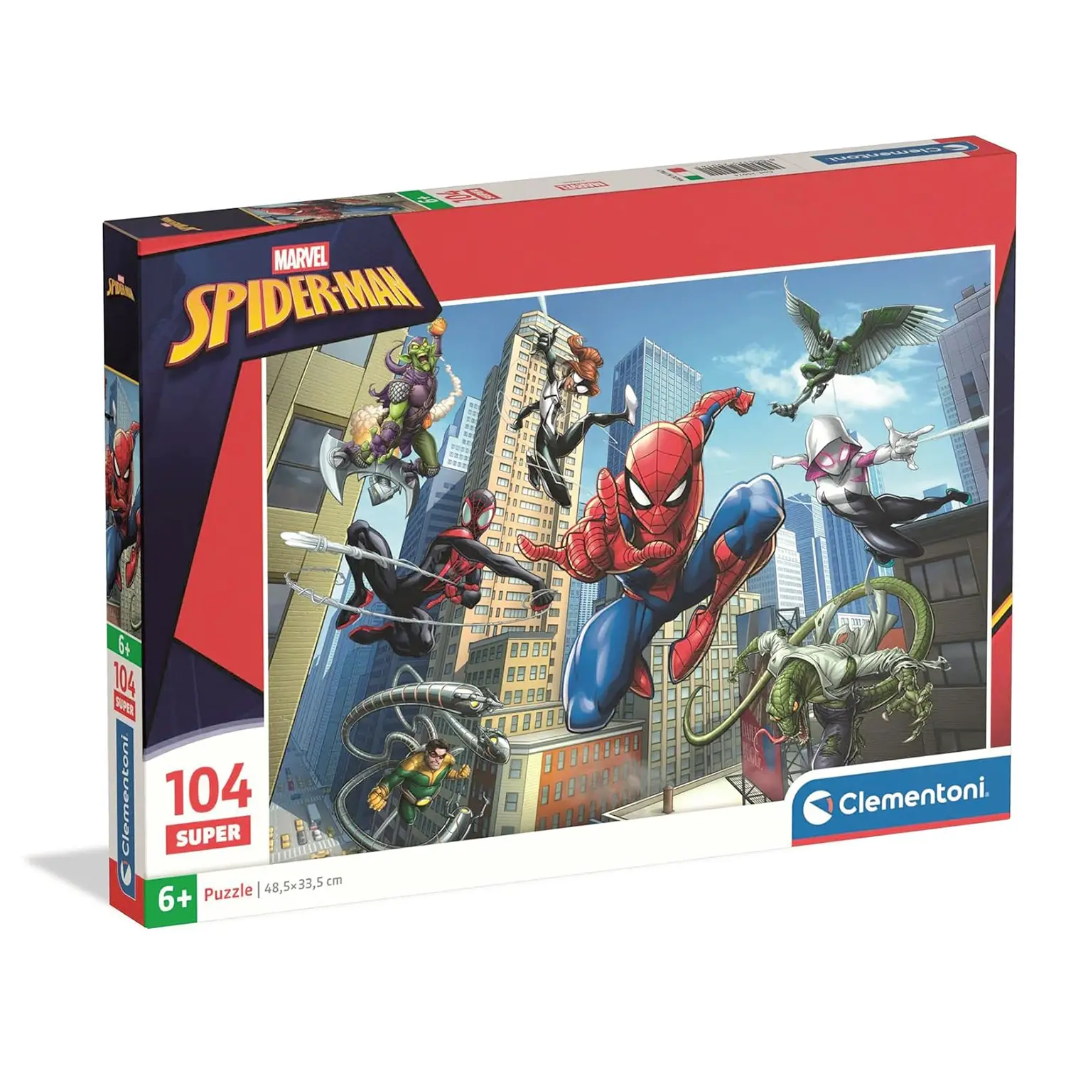 Puzzle 104 Pezzi Super Spiderman - Puzzle in cartone