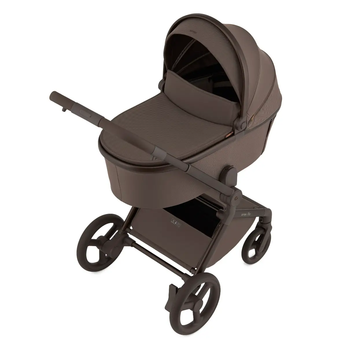 Anex Flo Navicella E Passeggino Multifunzionale Set 2in1 Brown - trio e modulari