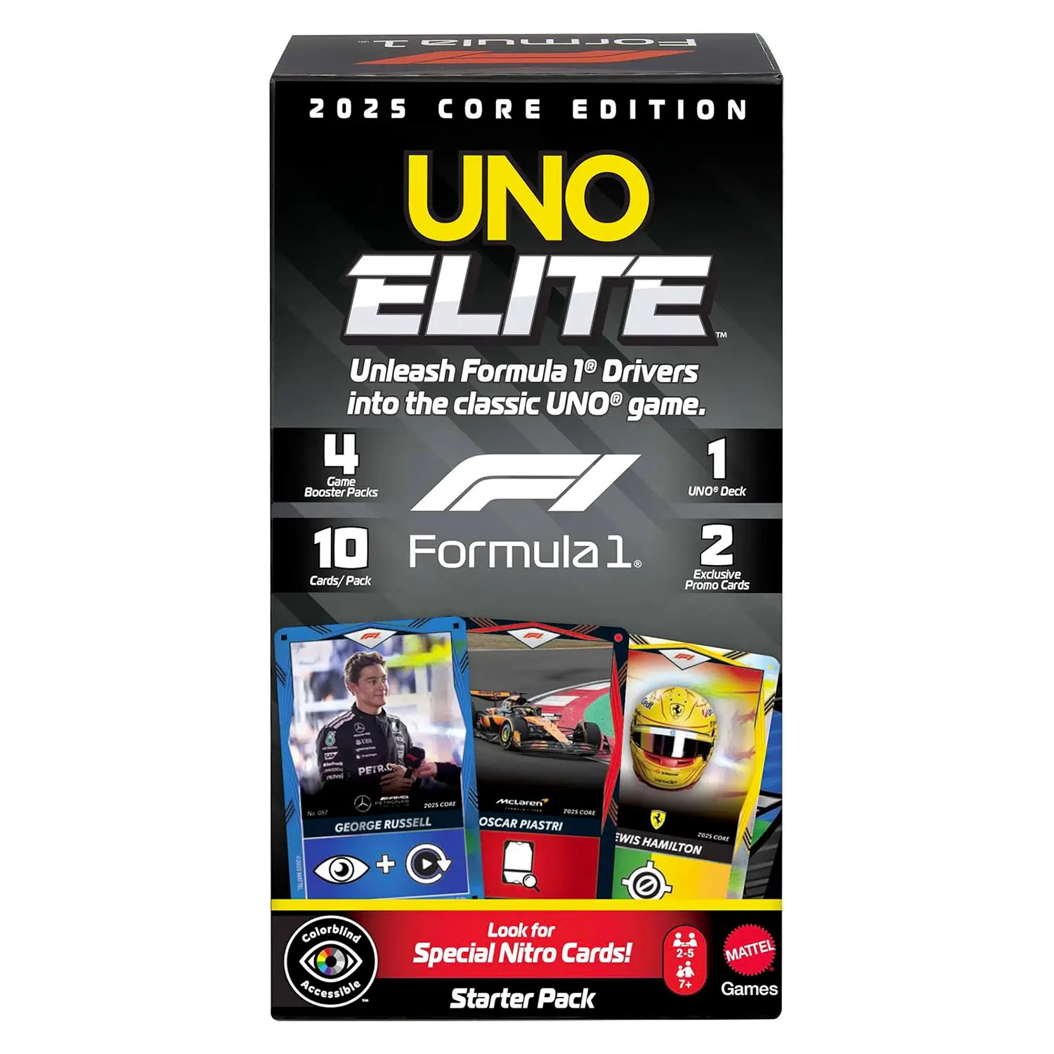 Uno Elite - Formula 1 Starter Pack - Giochi di società