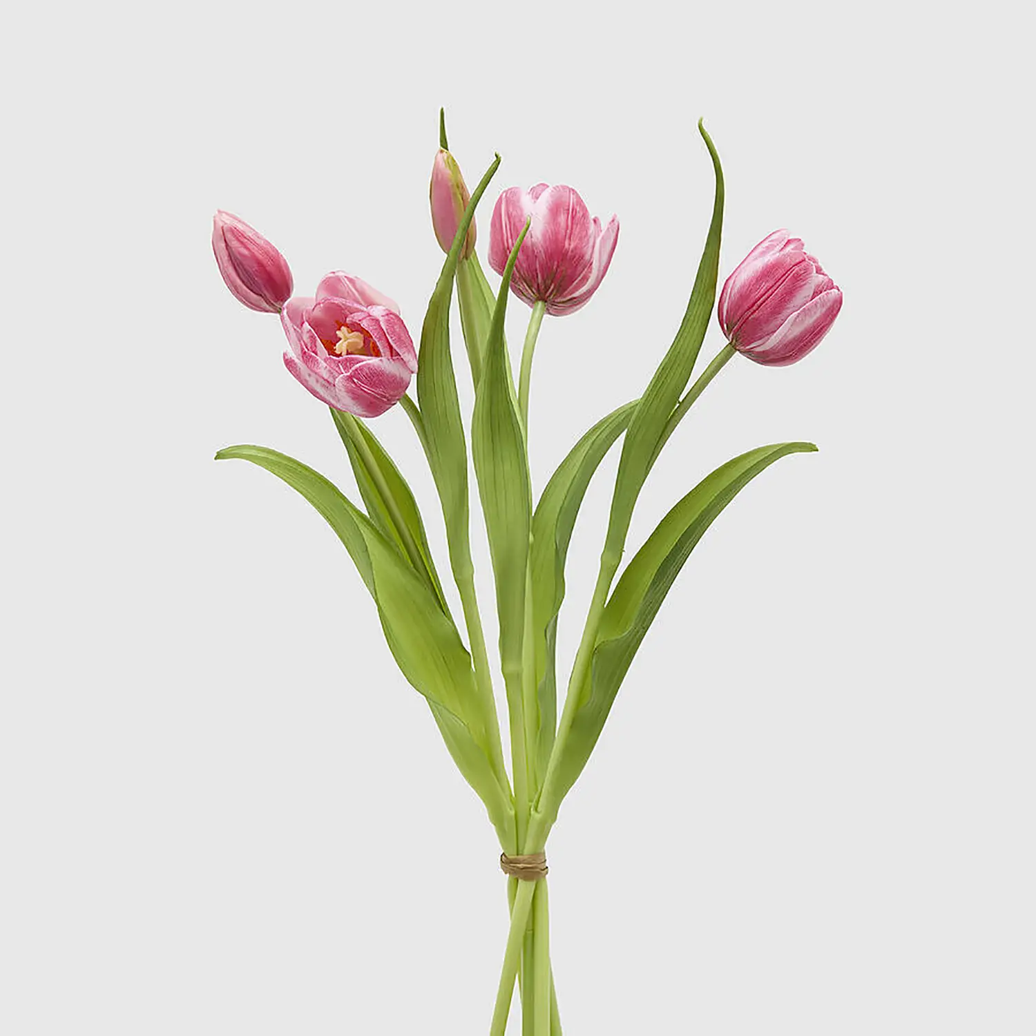 Fiori Decorativi Tulipano 4 Steli Malva - regalo e gadget valigeria