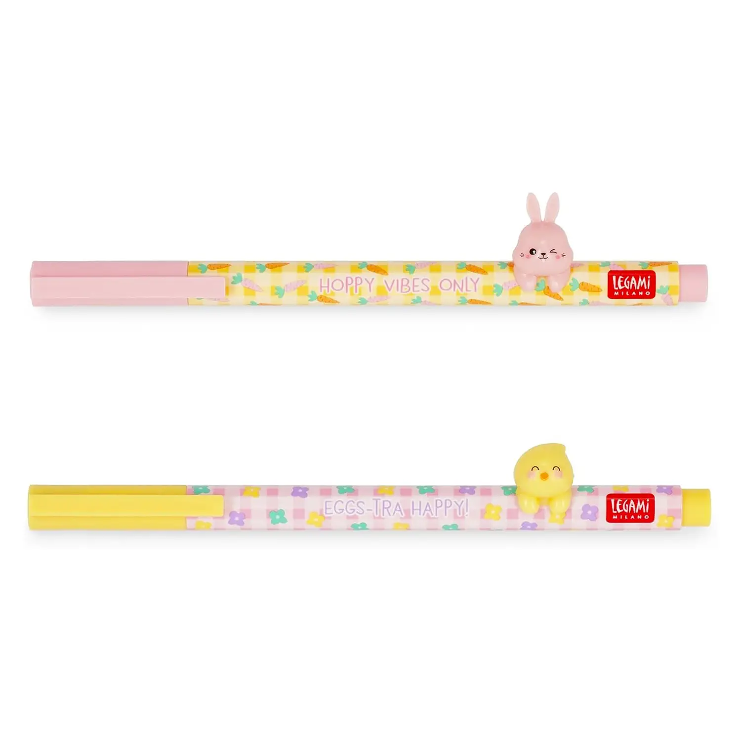 Legami - Penna gel 2 Pezzi - Lovely Friends Hoppy Easter - regalo e gadget valigeria