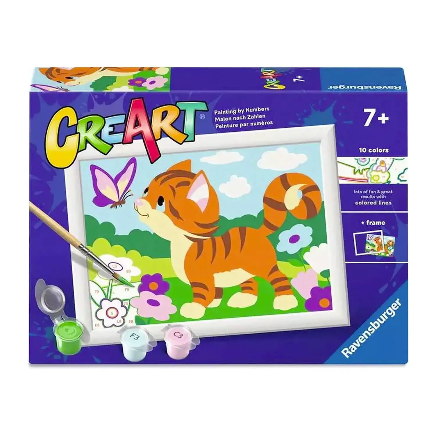 Creart Serie E: Gattino Curioso - creatività