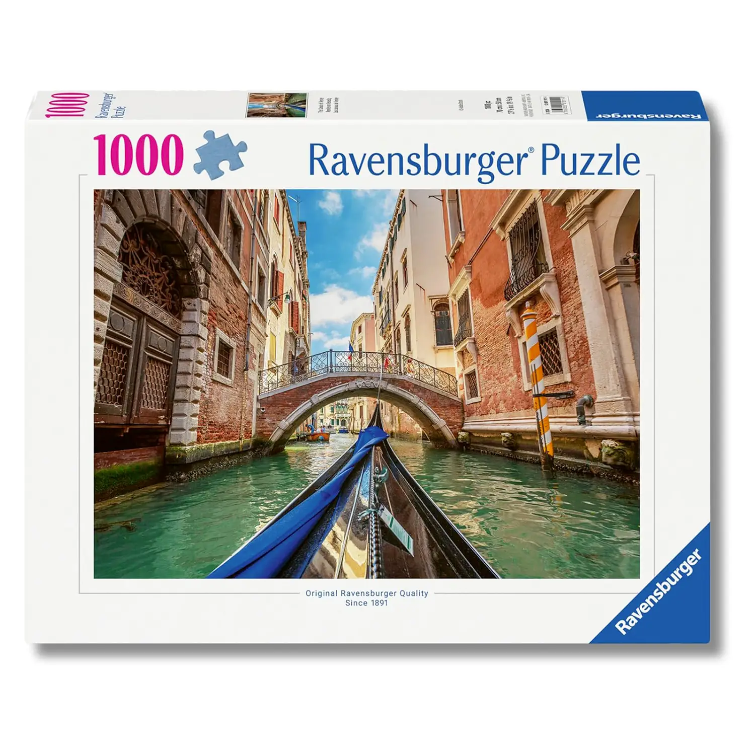 Puzzle 1000 Pezzi Canale Di Venezia - Puzzle in cartone